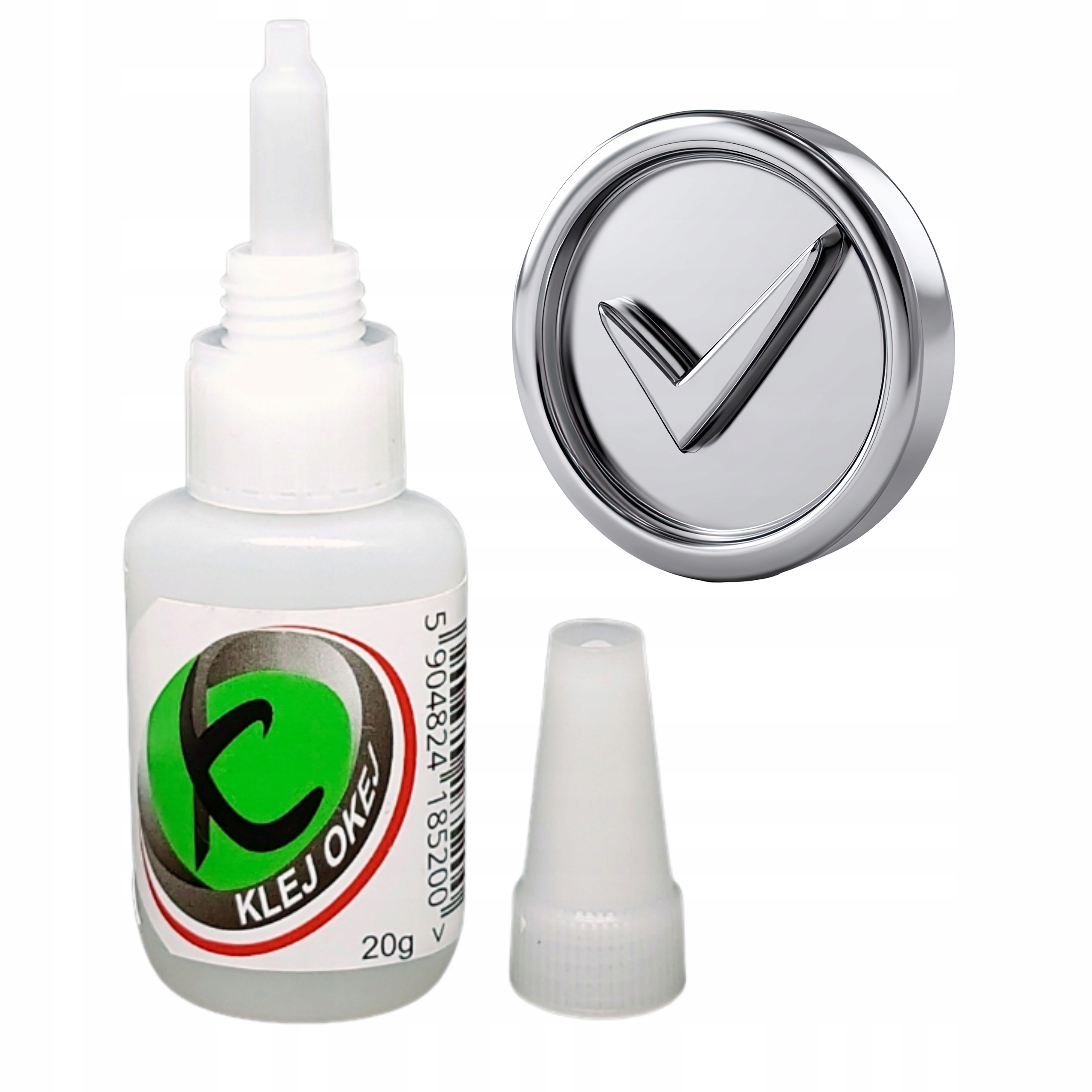 Klejokej 20G Bezbarwny Szybkowiążący Szybkoschnący Metal Drewno Plastik