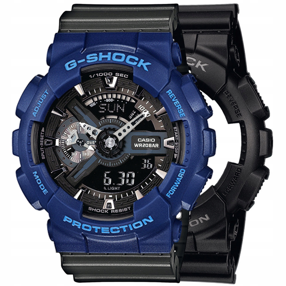 Hodinky Casio G-Shock Set GA-110-1BER Bezel 10527398 Pásek 10467764 20B