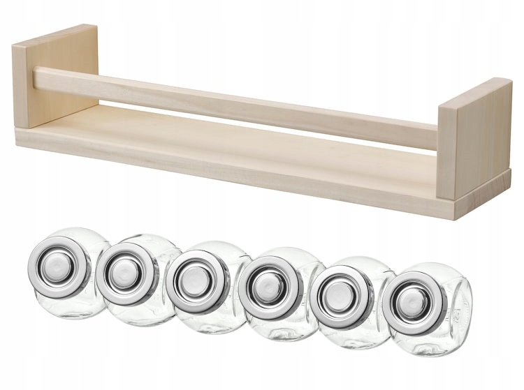 

Ss Ikea Rajtan Pojemniki na przyprawy Bekvam półka