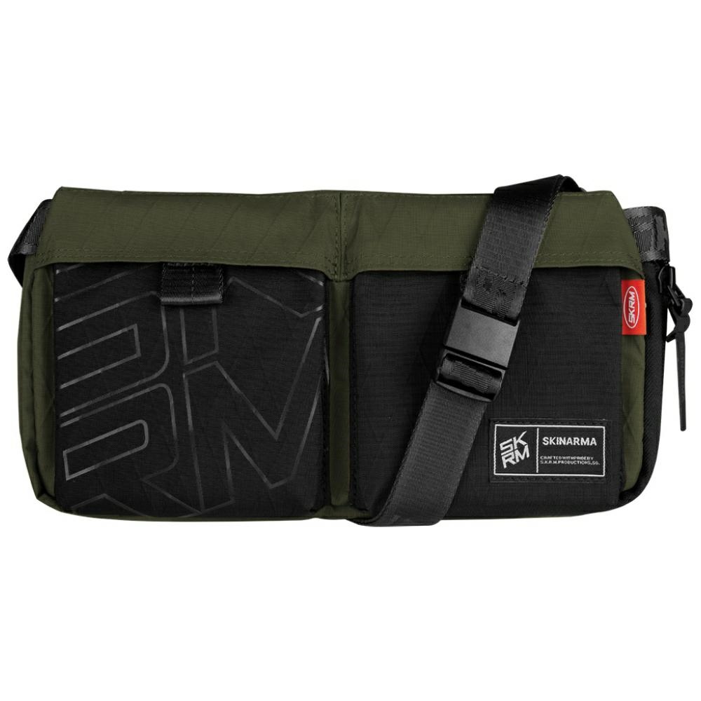 Crossbody kabelka Skinarma Jager olivová