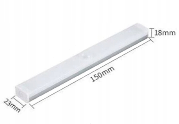 Lampka 10 LED Czujnik Ruchu i Zmierzchu USB Magnes Kod producenta led15