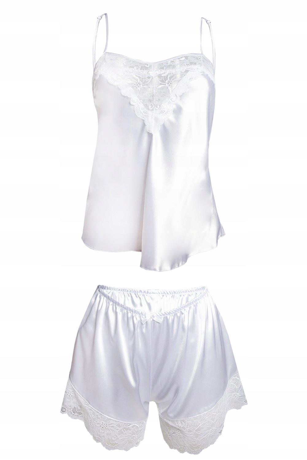 

Komplet Cynthia 2XL, Satyna Biały