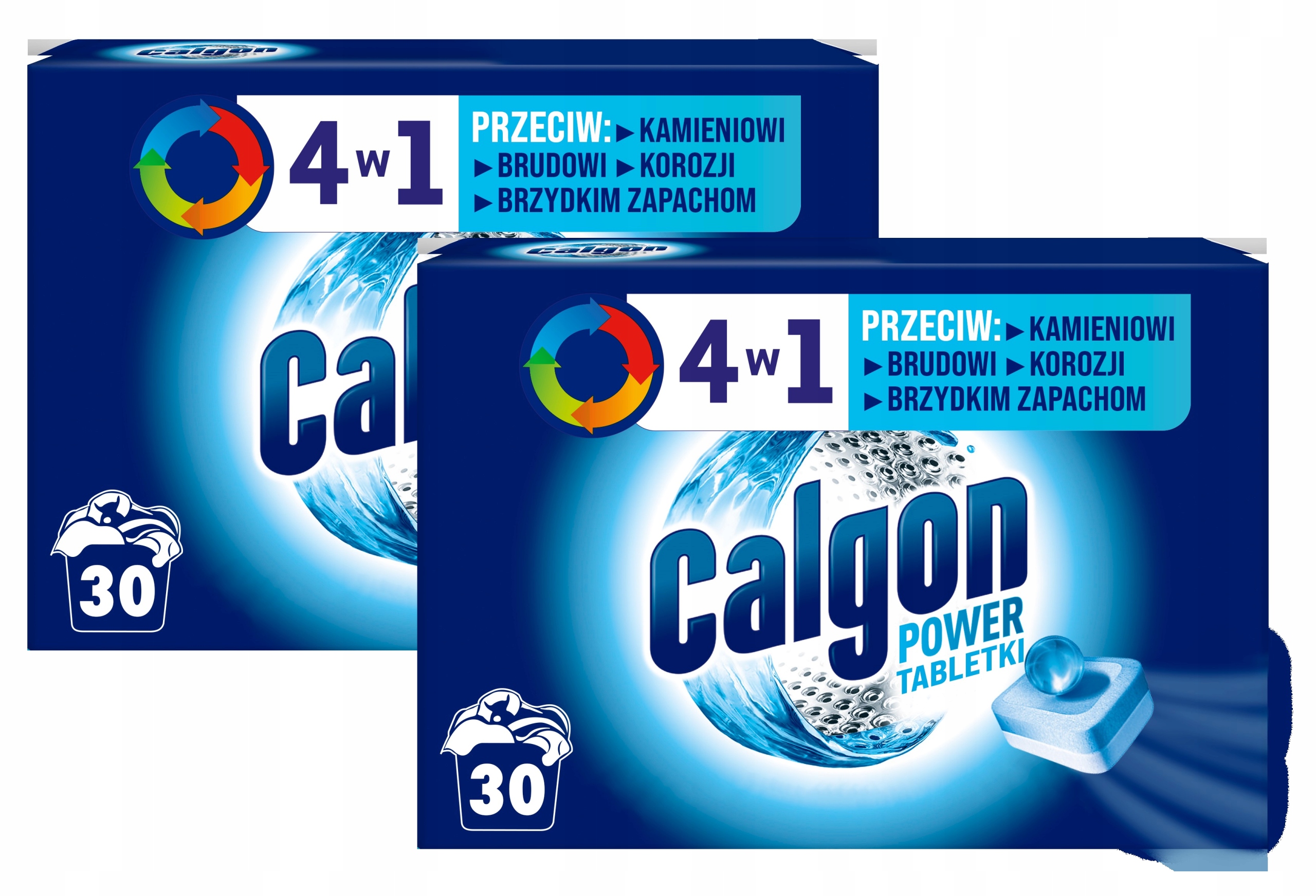 Calgon Tabletki Ochronne do Pralek 4w1 2x30szt.