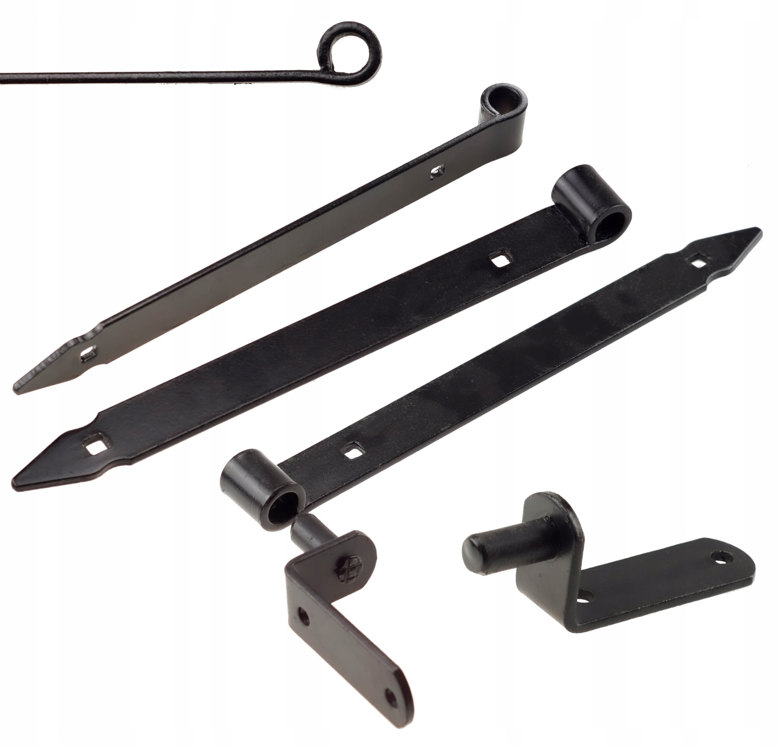 Zawias pasowy do bram 300 mm, hak do przykręcenia EAN (GTIN) 5905489733454