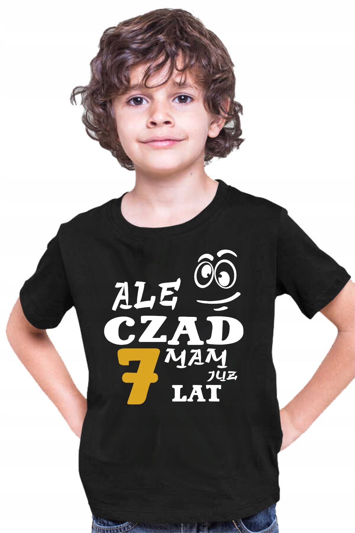 

Dziecięca Koszulka Urodzinowa Ale Czad Mam 7 Lat