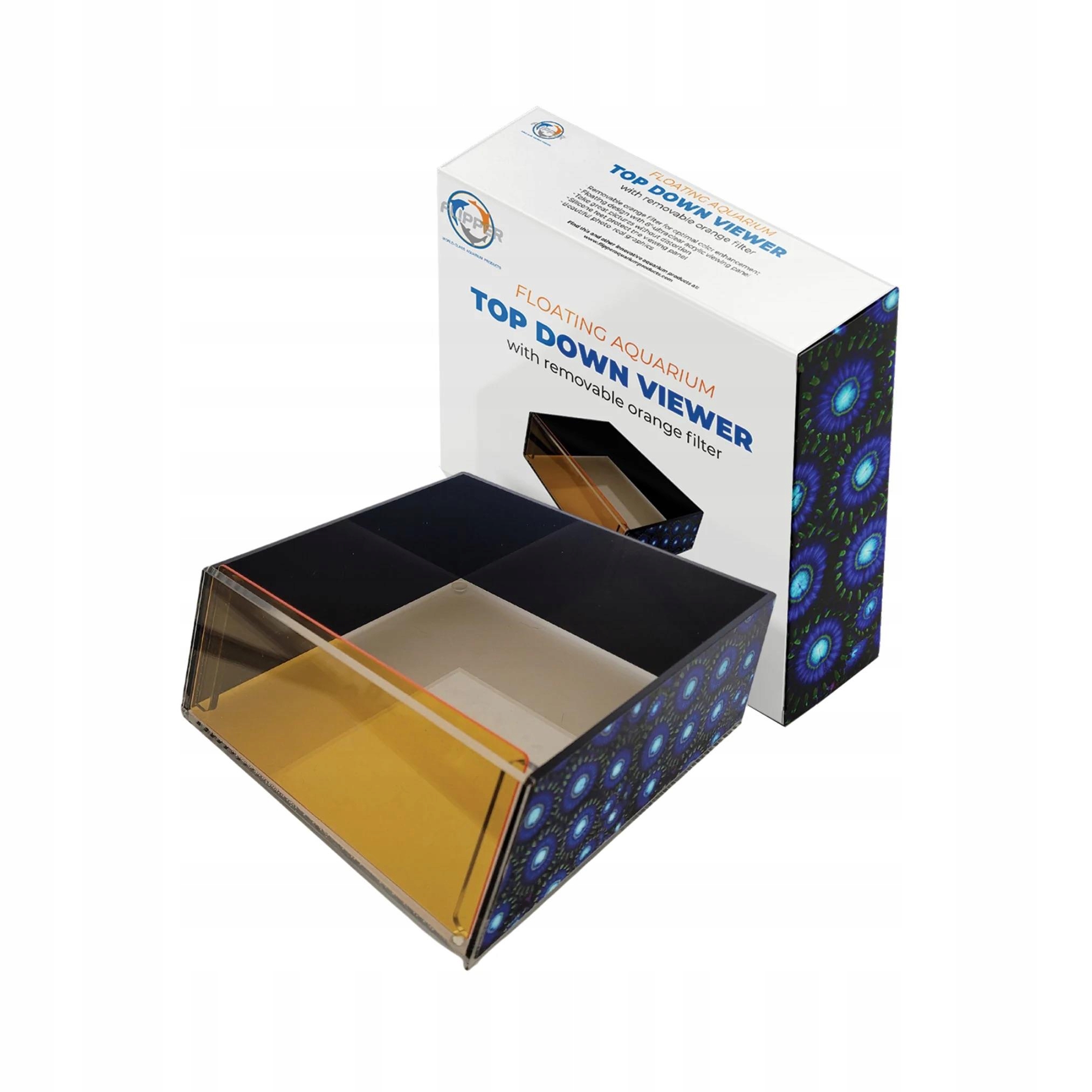 Levně Lupa Pro Sledování Korálů Zhora, Horní Pohled Na Akvárium