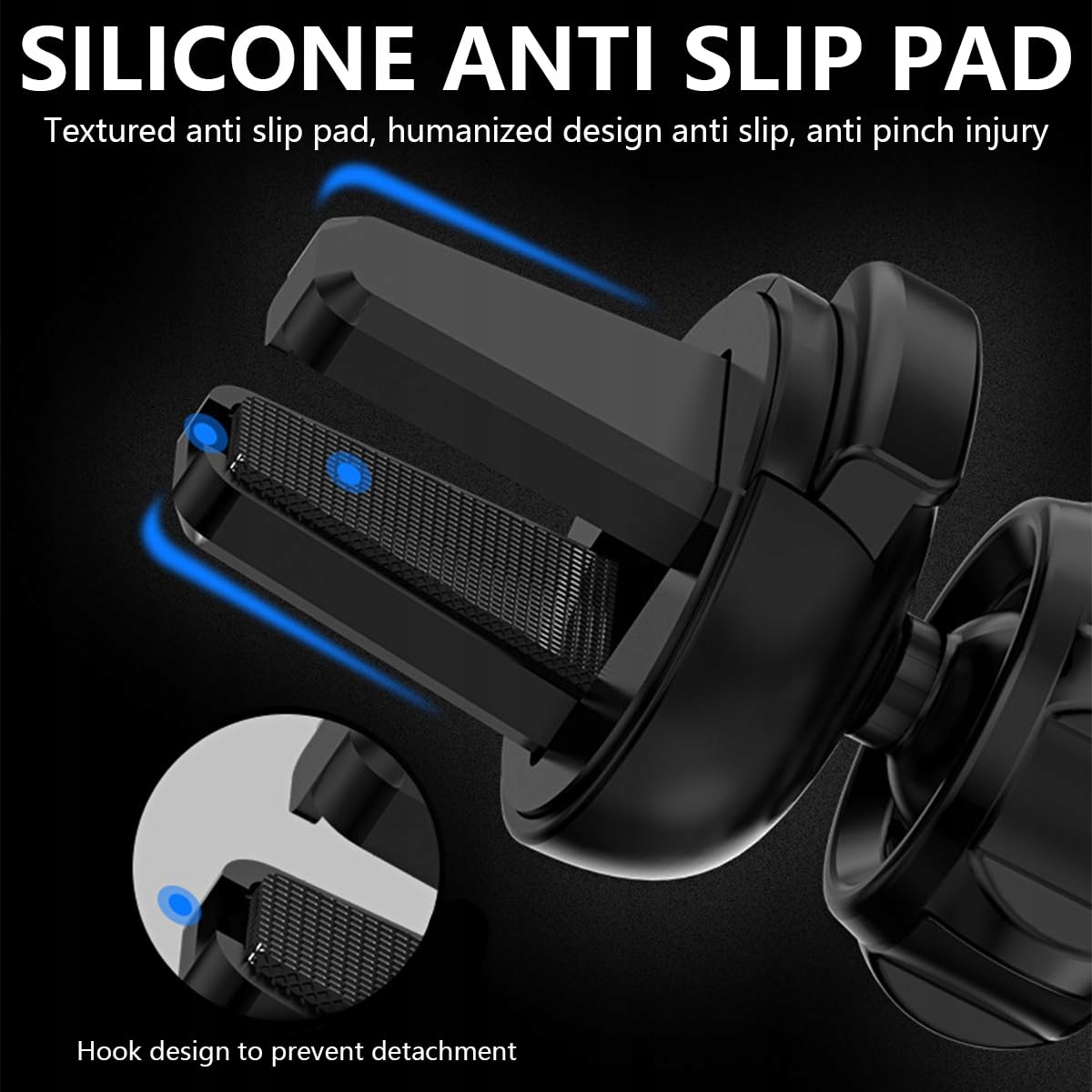 Adunsiaoto Samochodowy uchwyt na telefon komórkowy Air Vent — miniatura 5