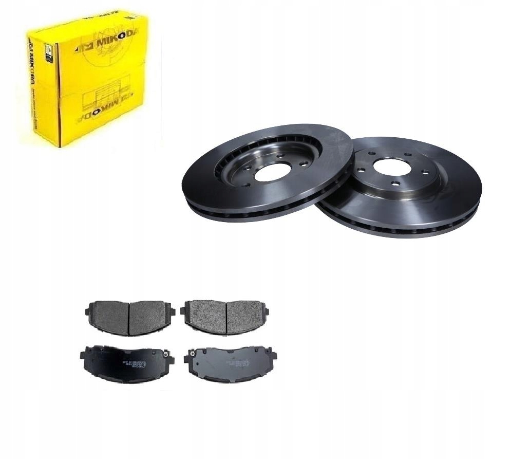 Kotouče Kostky Freemont 2011- Journey Pacifica Voyager Lancia Přední 330 Sada.