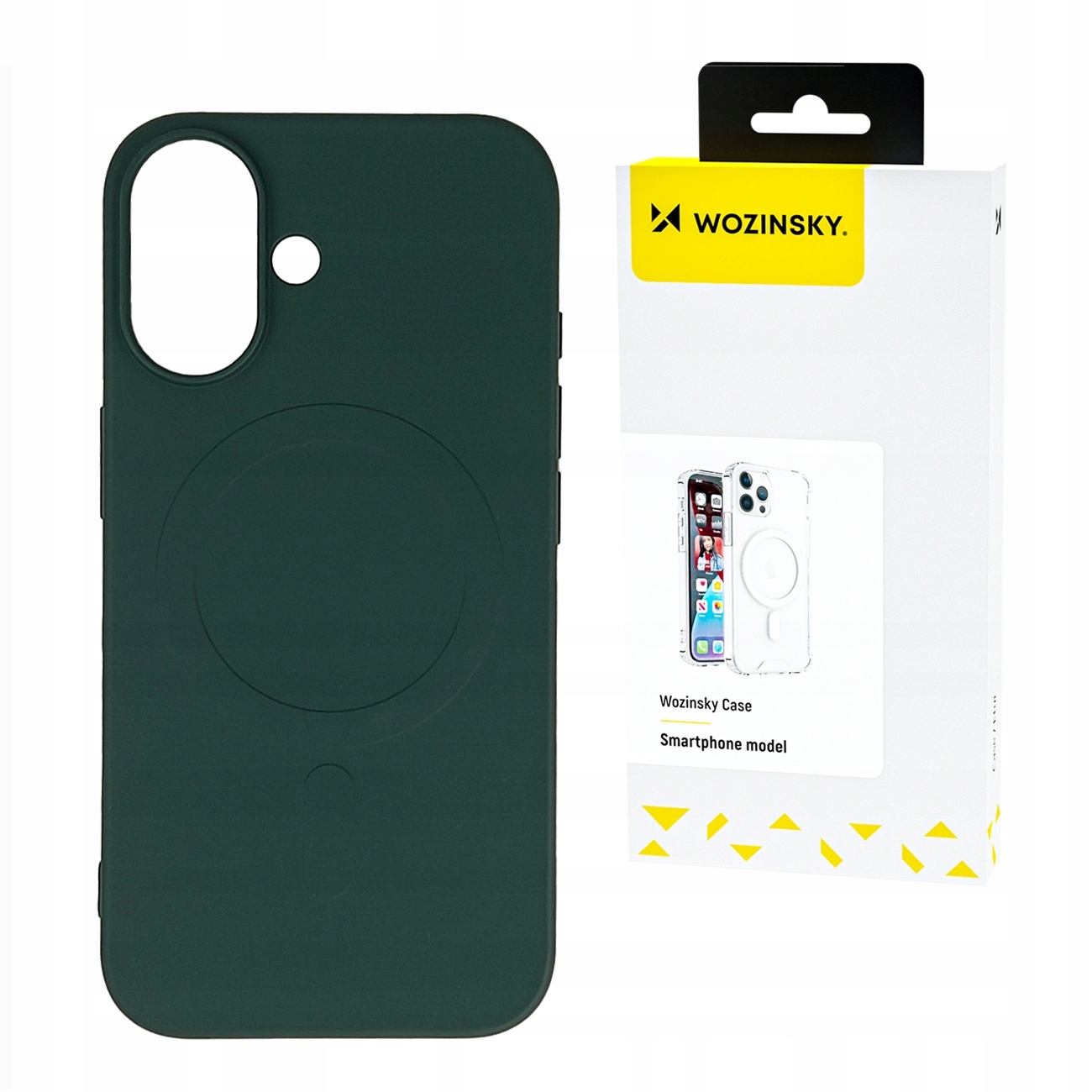 Etui case na Samsung Galaxy S25 Ultra Liquid Silicone Case MagSafe zielone