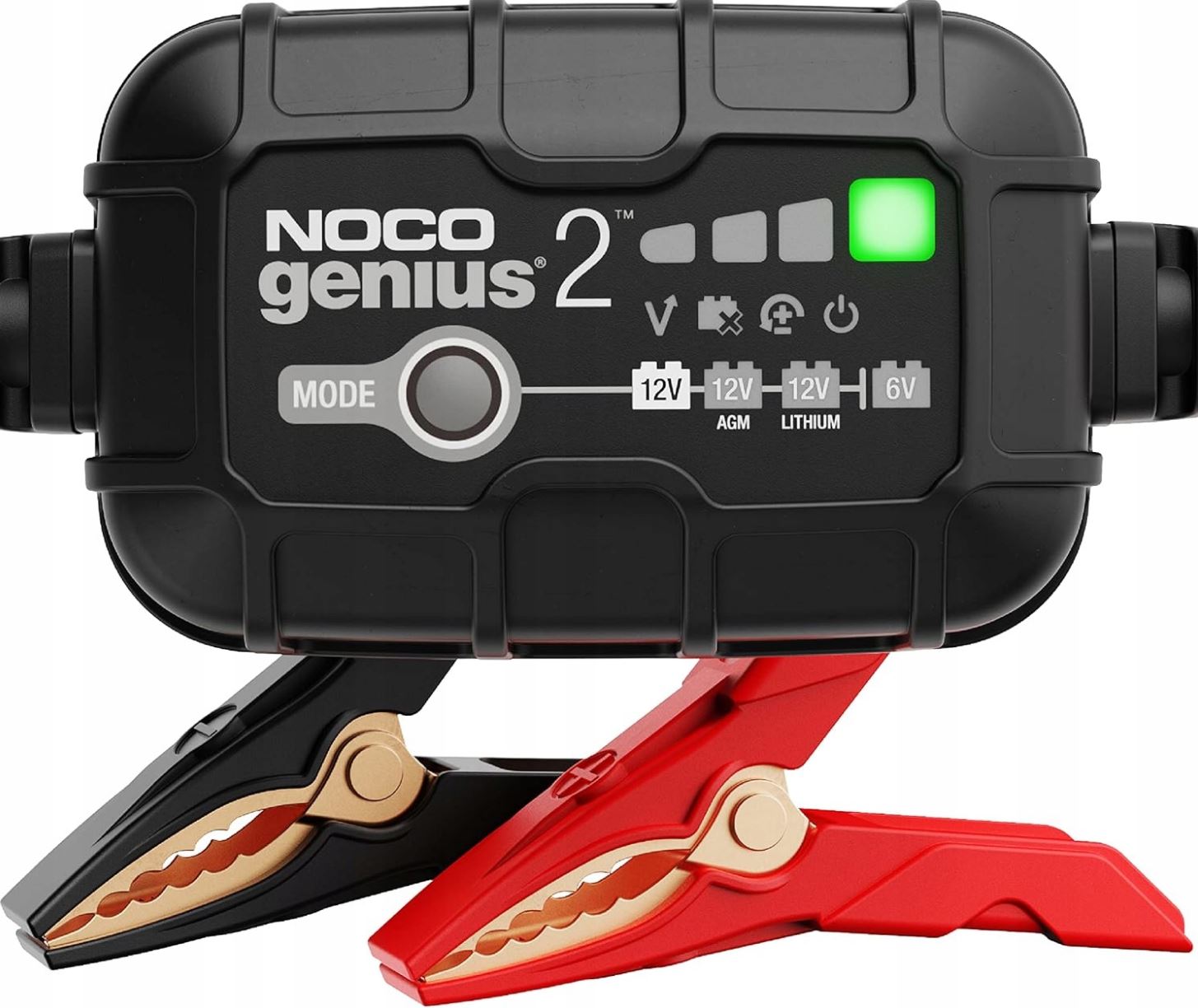 Noco Genius 2 6V/12V 2A Inteligentní Nabíječka Baterií Pro Automobily