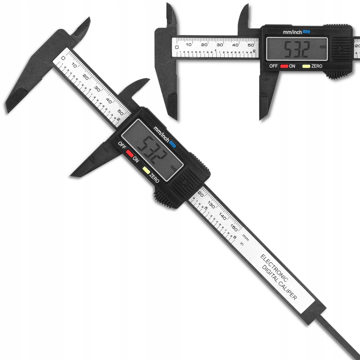 SUWMIARKA ELEKTRONICZNA CYFROWA POMIAROWA LCD MIARKA 150MM EAN (GTIN) 5905869333342