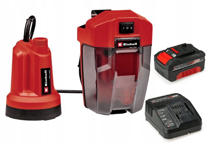 Einhell Pompa Zanurzeniowa Ge-sp 18 LL Li Do Wody Czystej Akumulator 4,0AH