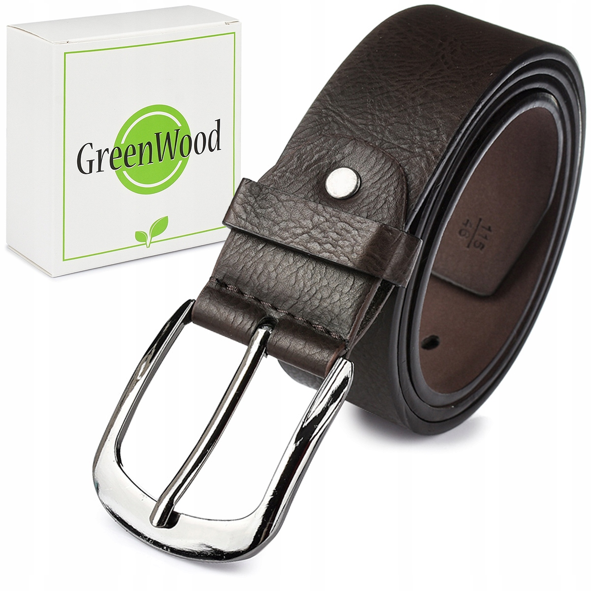 

pasek do spodni jeans eko szeroki skóra Greenwood