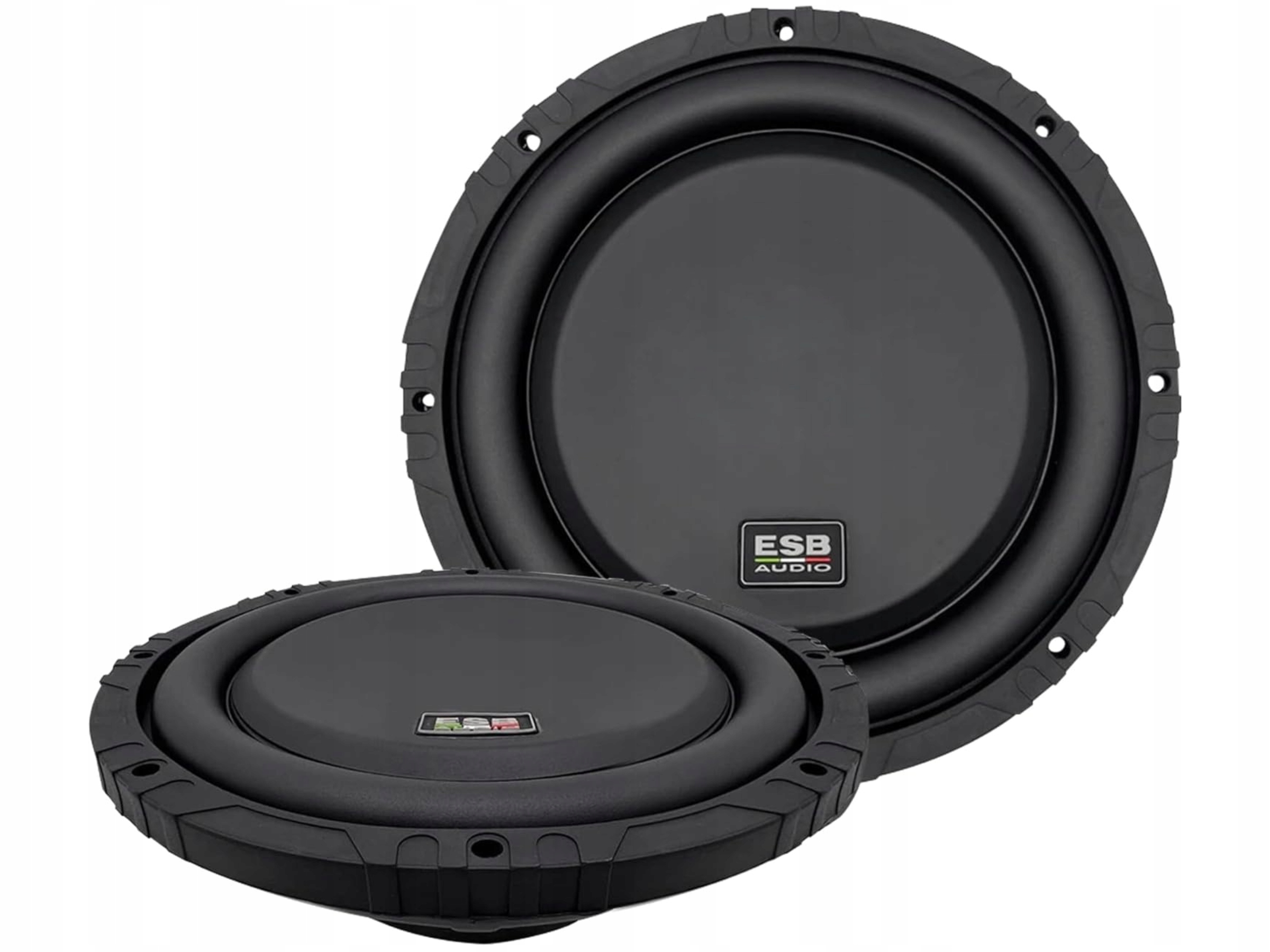 Esb 1.10SD2 Plochý Basový reproduktor Subwoofer 25 cm 10 palců 250 W 2x2 Ohm