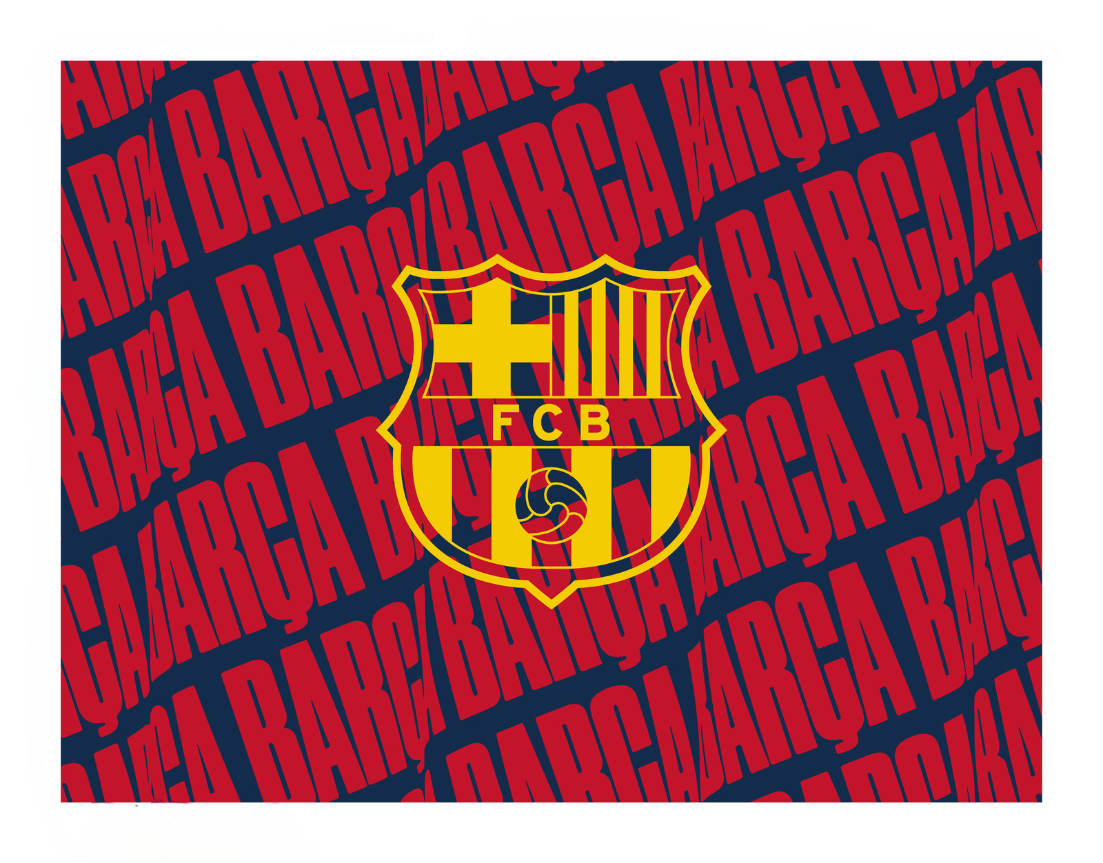 Deka 150 x 200 Fc Barcelona Coral oficiální
