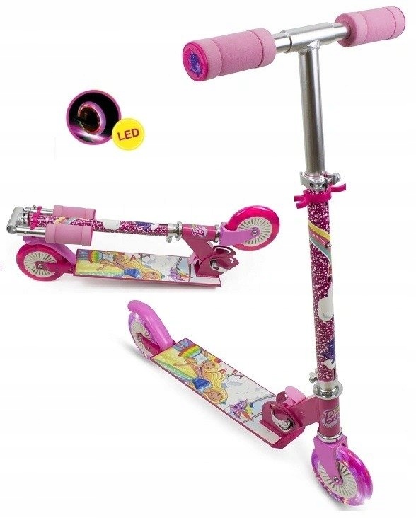 BARBIE DREAMTOPIA HULAJNOGA DWUKOŁOWA 2-KOŁA LED Kod producenta bar654