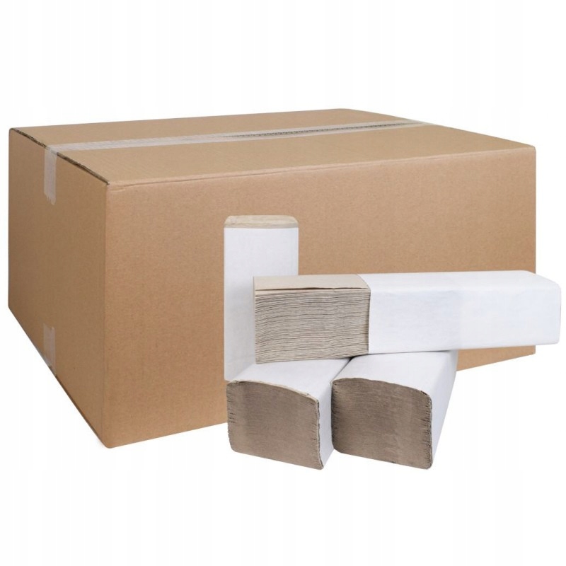 Levně Papírový Ručník Šedý Zásobník Na Odpadky 20XOP 4000 Ks