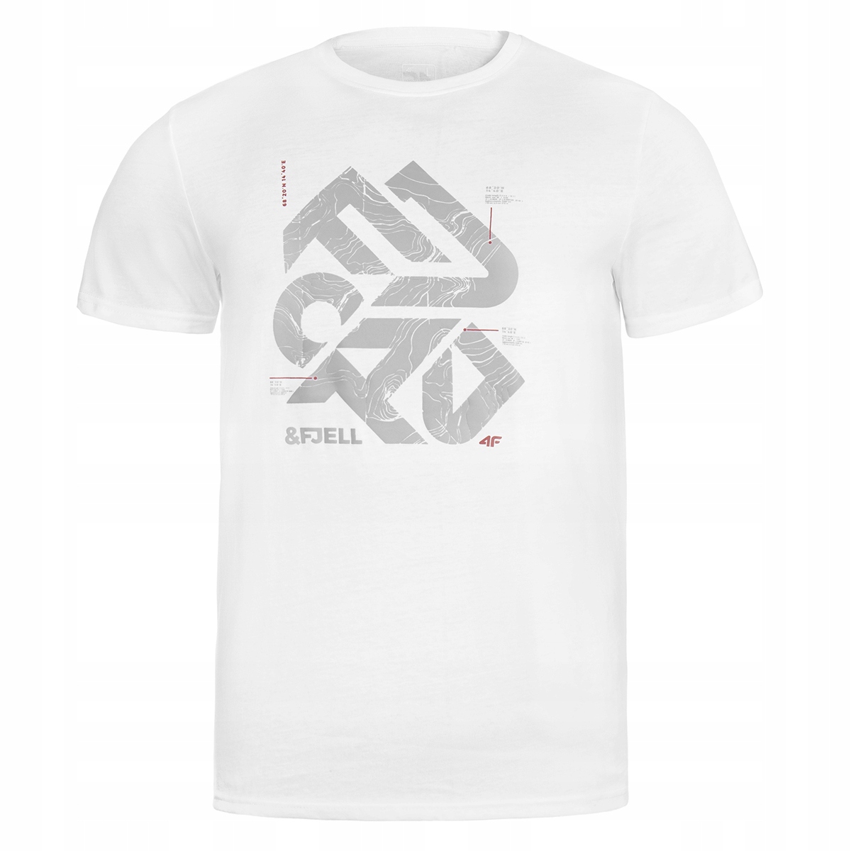 

Koszulka T-Shirt 4F TSM066 - biały M