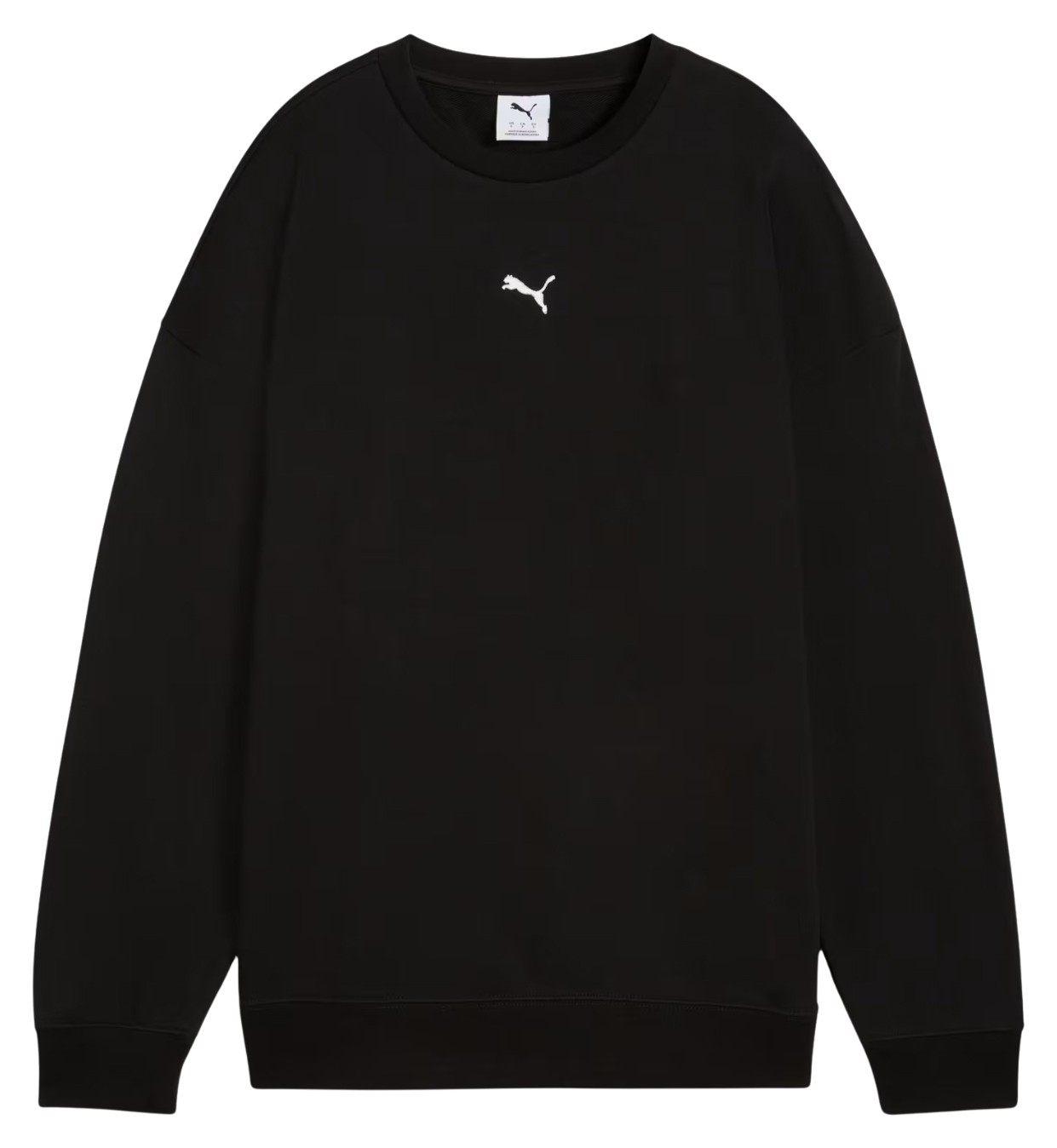 Mikina Puma Ess Oversized Crew Tr černá 685401 01 vel. L