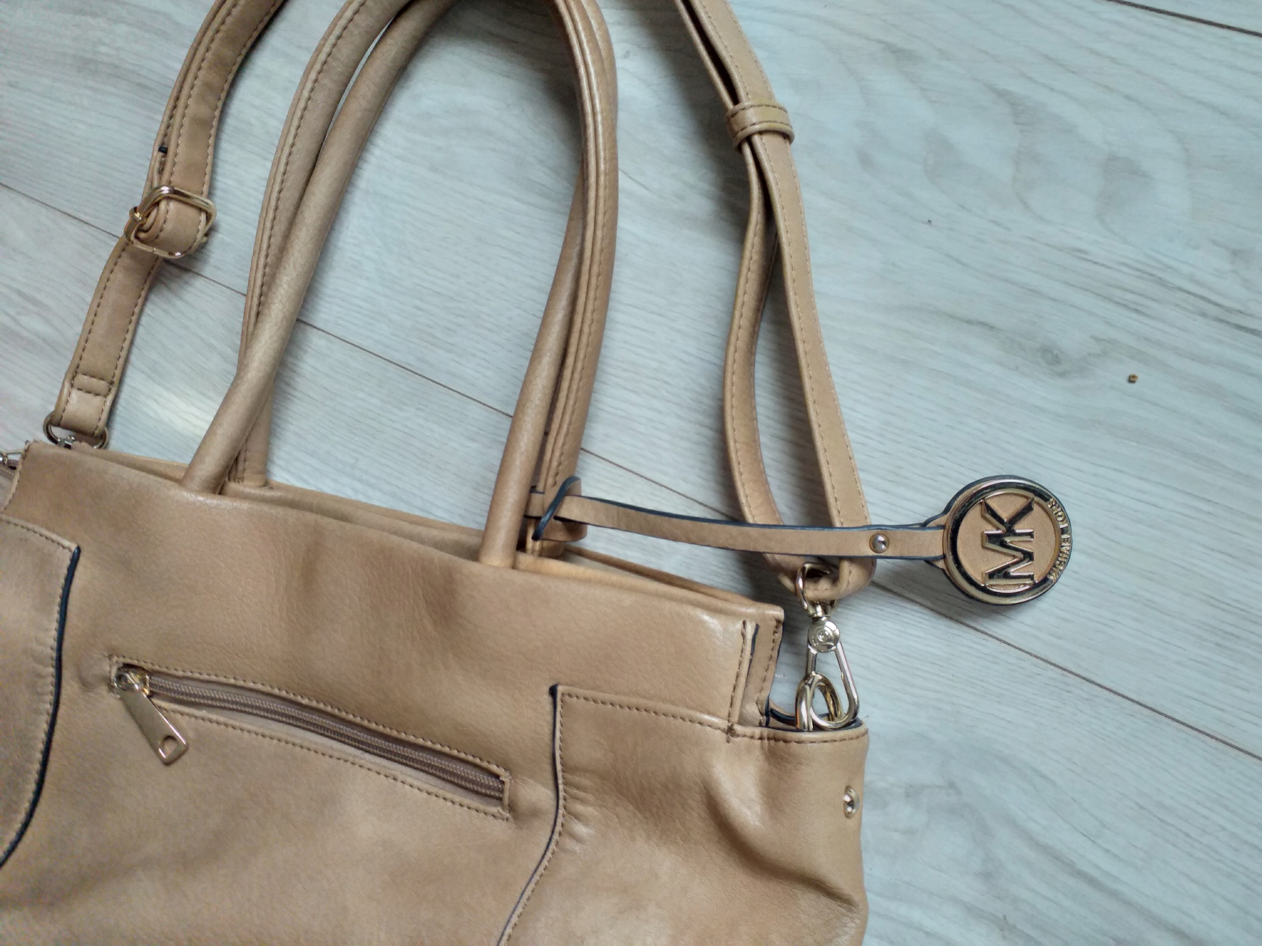 Torebka beżowa torba jak Michael Kolor beżowy