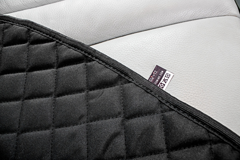 ZESTAW MATA POD FOTELIK + OSŁONA FOTELA PIKOWANE Model PIK