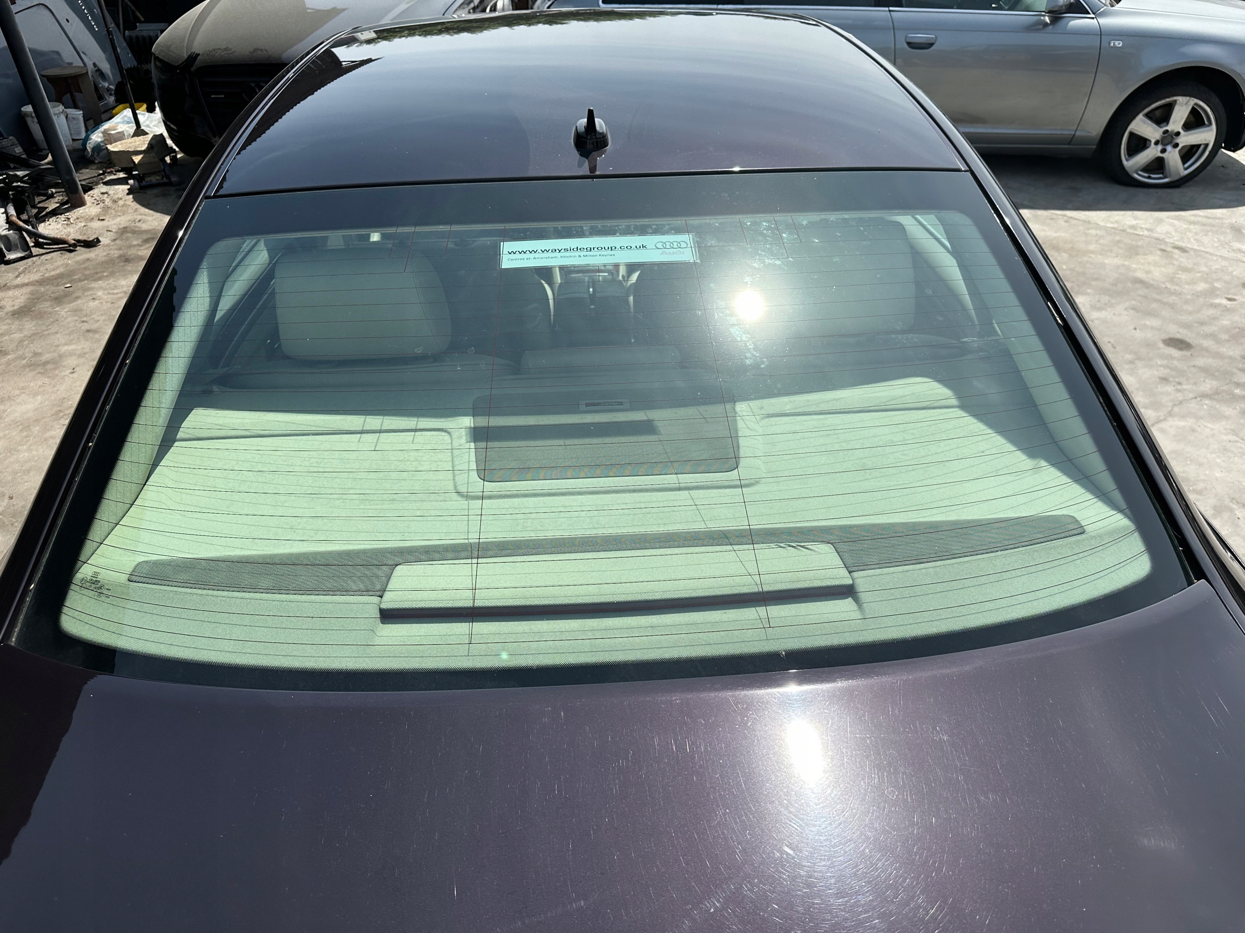 SZYBA TYŁ KAROSERYJNA AUDI A8 D3 LIFT 08R LUBELSKI