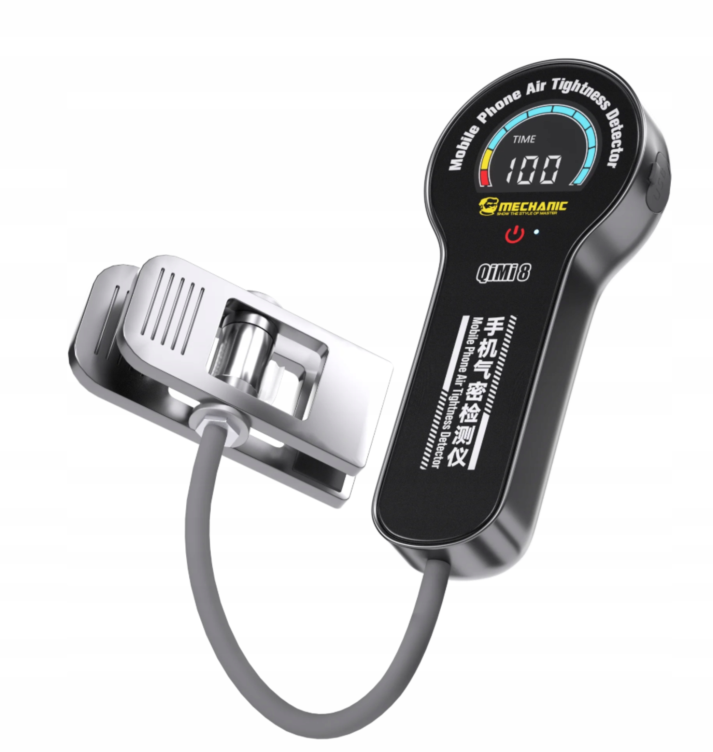 Mechanic QiMi8 – tester vodotěsnosti pro chytré telefony (usb Type-C)