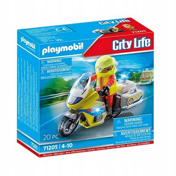 

Playmobil Motor ratunkowy ze światłem 71205