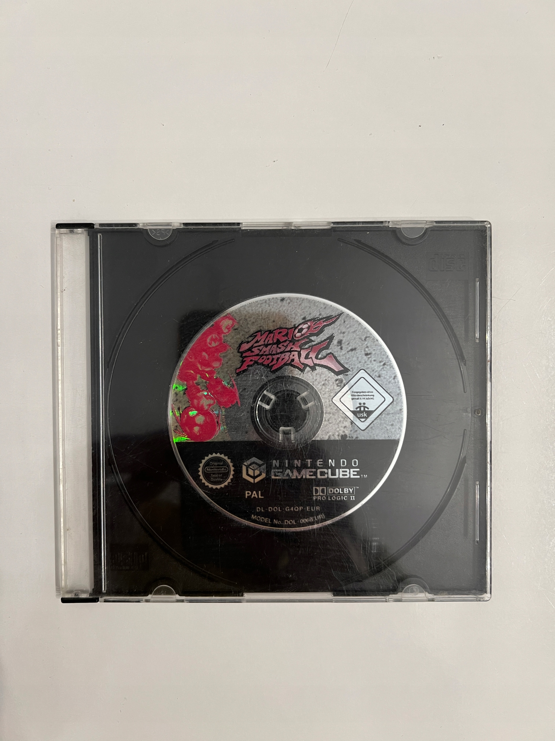 Игра Mario Smash Football для Nintendo GameCube PAL