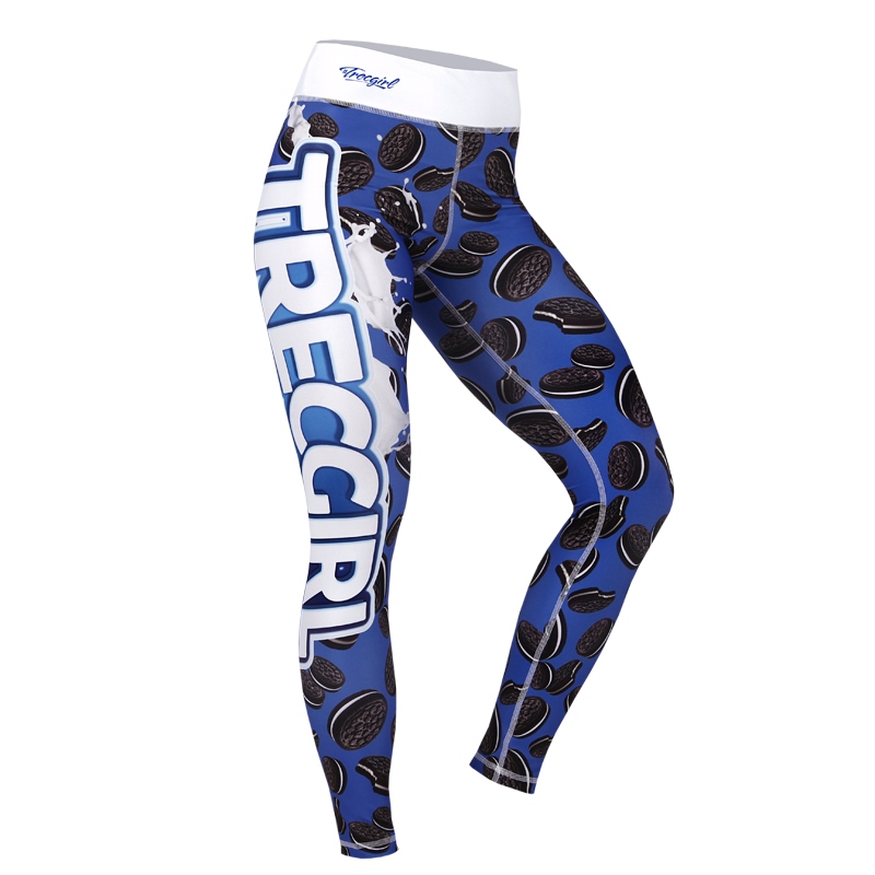 Trec Wear Leggings 16 Trecgirl Blue M