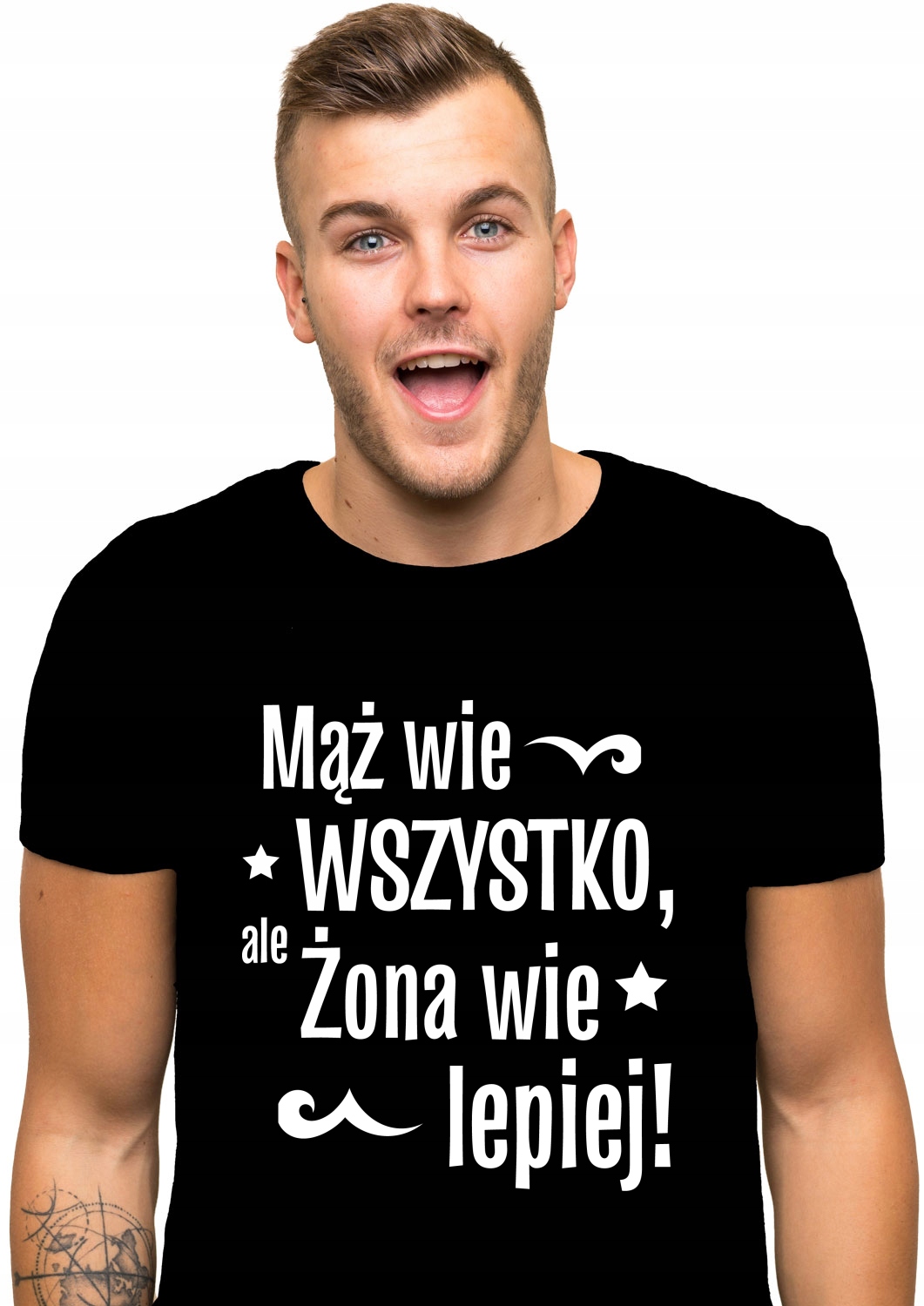 

koszulka Mąż Wie Wszystko Żona Wie Lepiej!