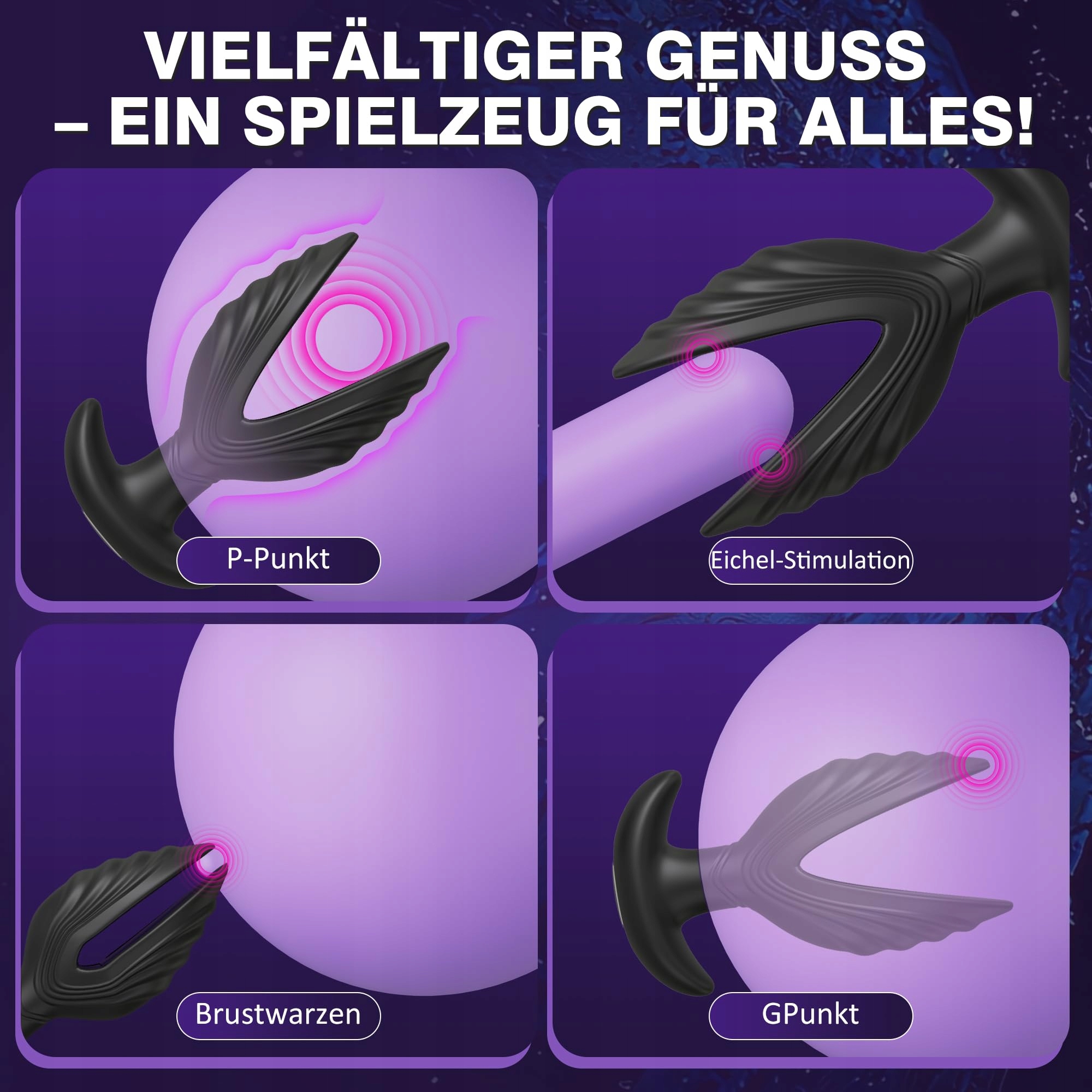 ELECTROPRO Wibrator Analny Prostata Elektro Wibracje Dla Mężczyzn XXL — miniatura 5