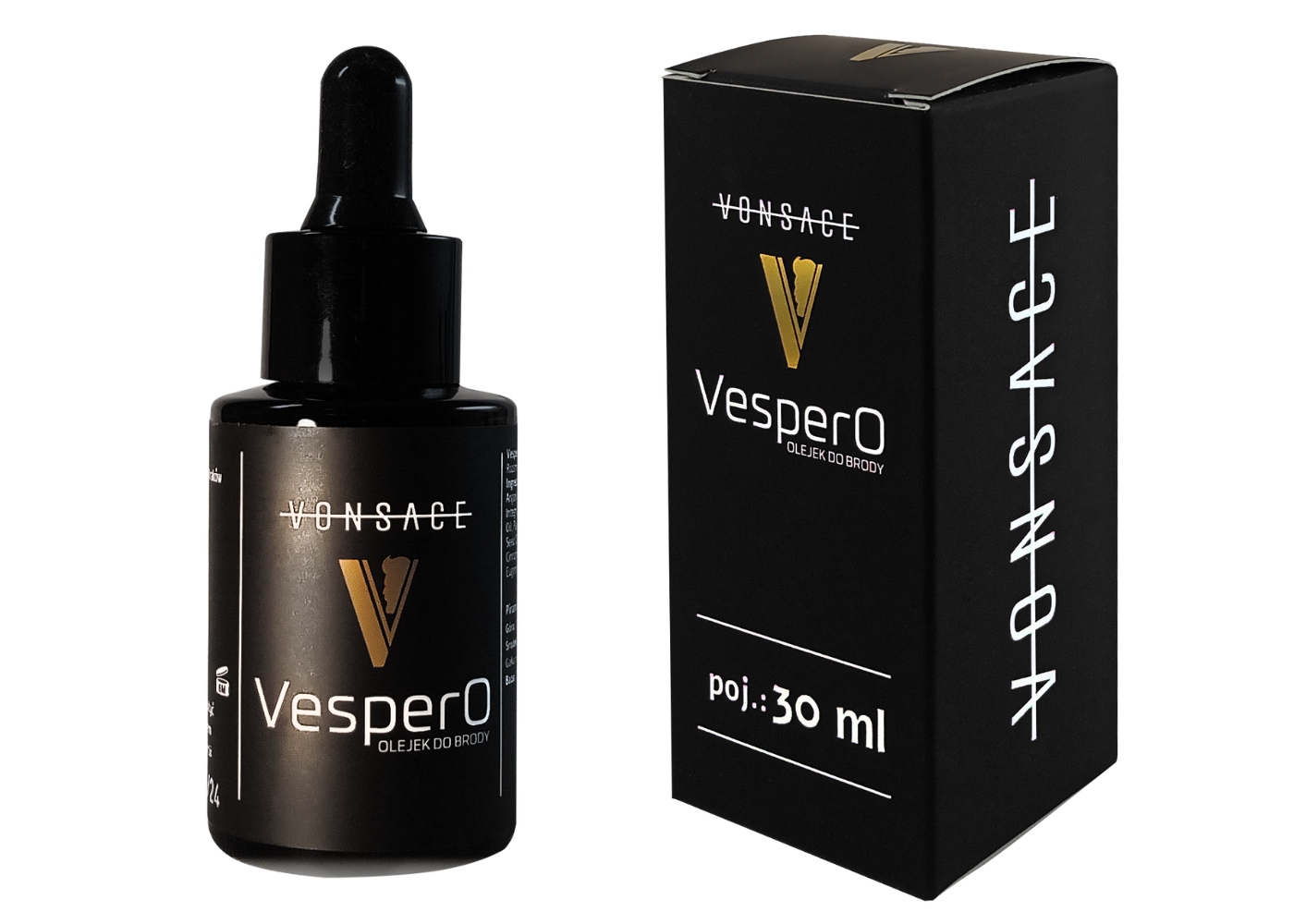 

Olejek do brody Vespero 30ml Vonsace pipeta