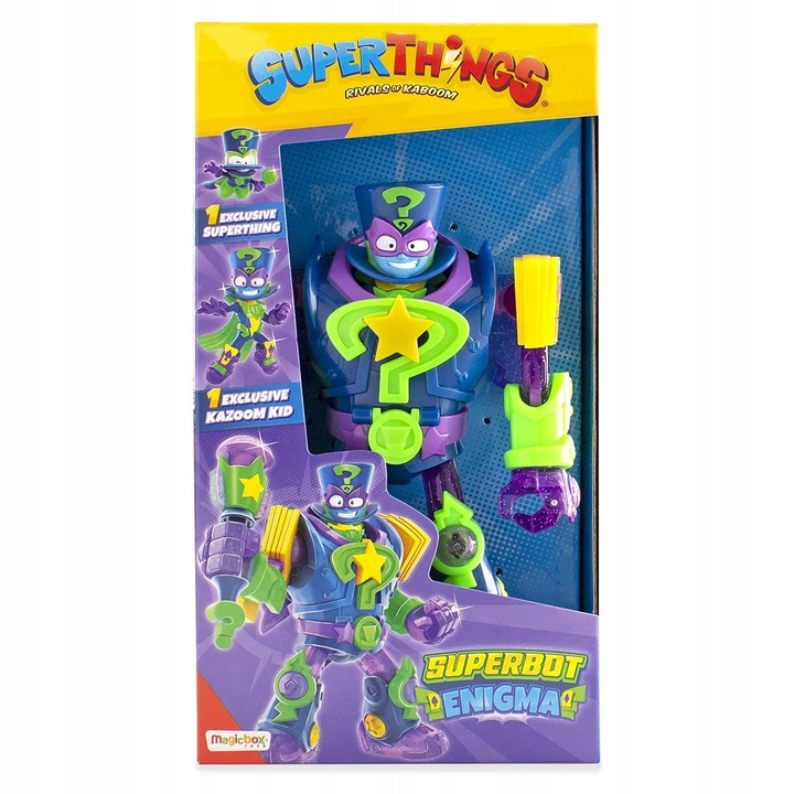 Zings Things 10 seria Superbot Enigma robot