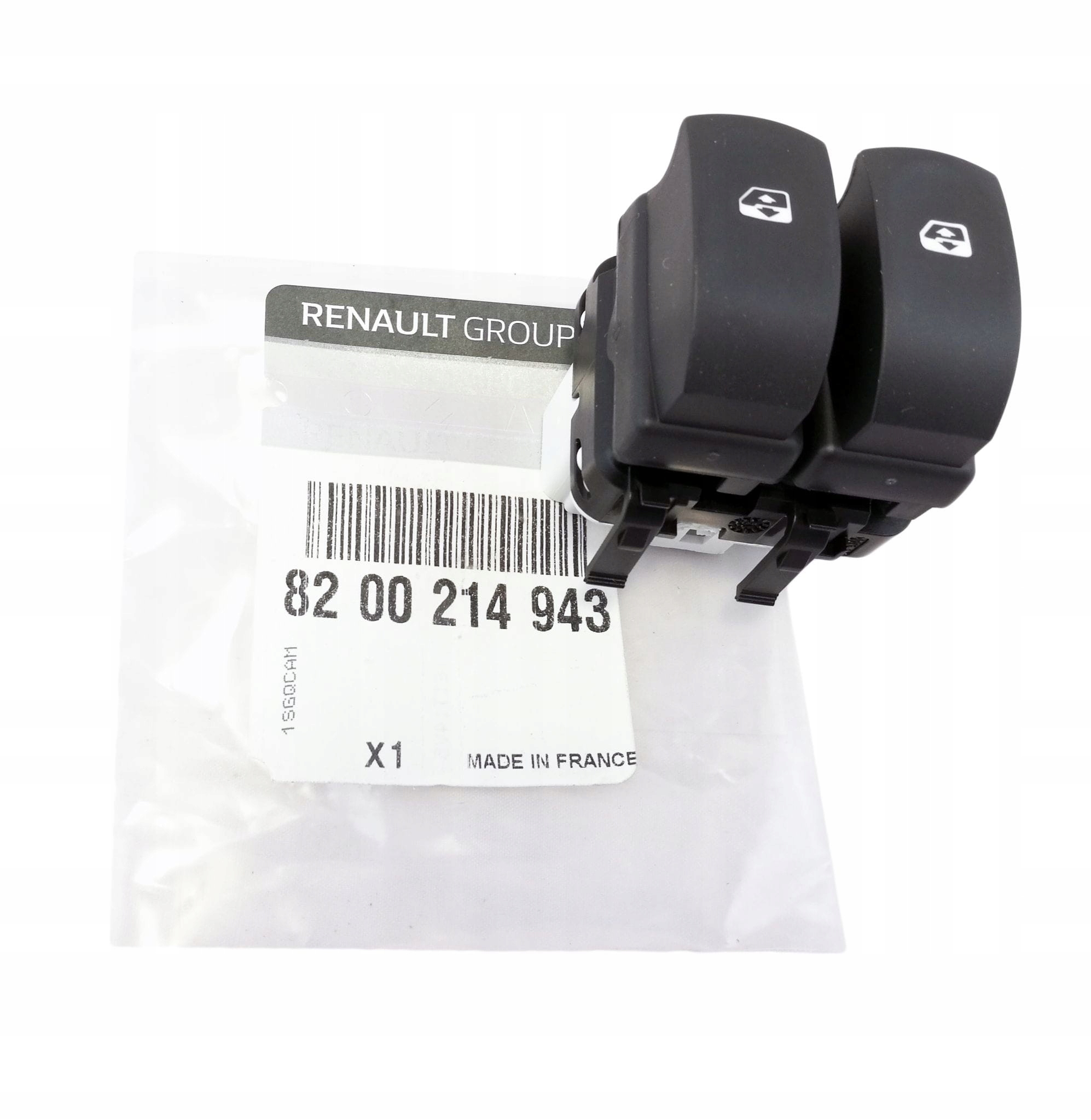 PRZYCISK STEROWANIA SZYB RENAULT CLIO III 8200214943 ORYGINAŁ