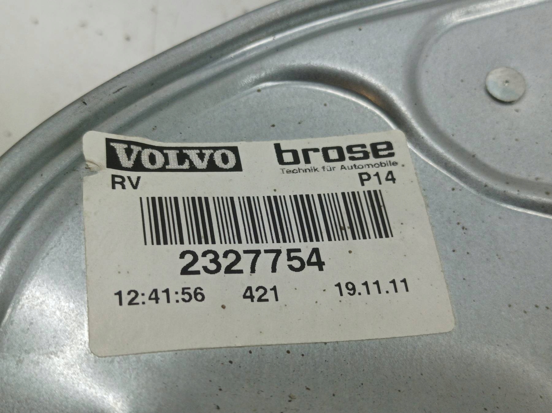 mechanism windows right front Volvo C30 and (2006-2013)