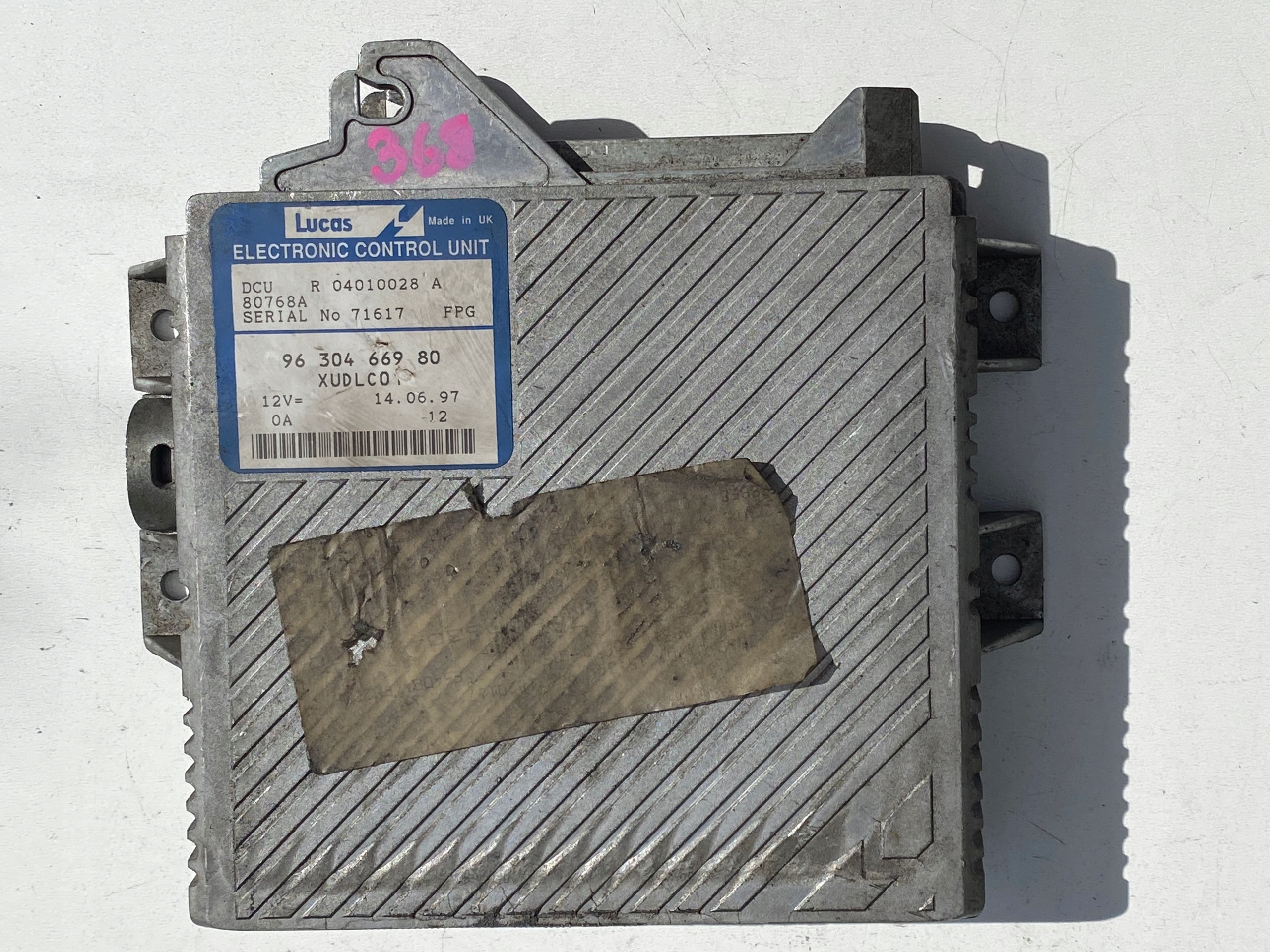 Sterownik silnika 9630466980 R04010028A