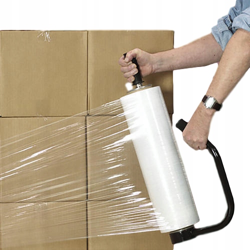 FOLIA STRETCH 3KG X 10SZT TRANSPARENT MINI TULEJA Waga netto folii 26 kg