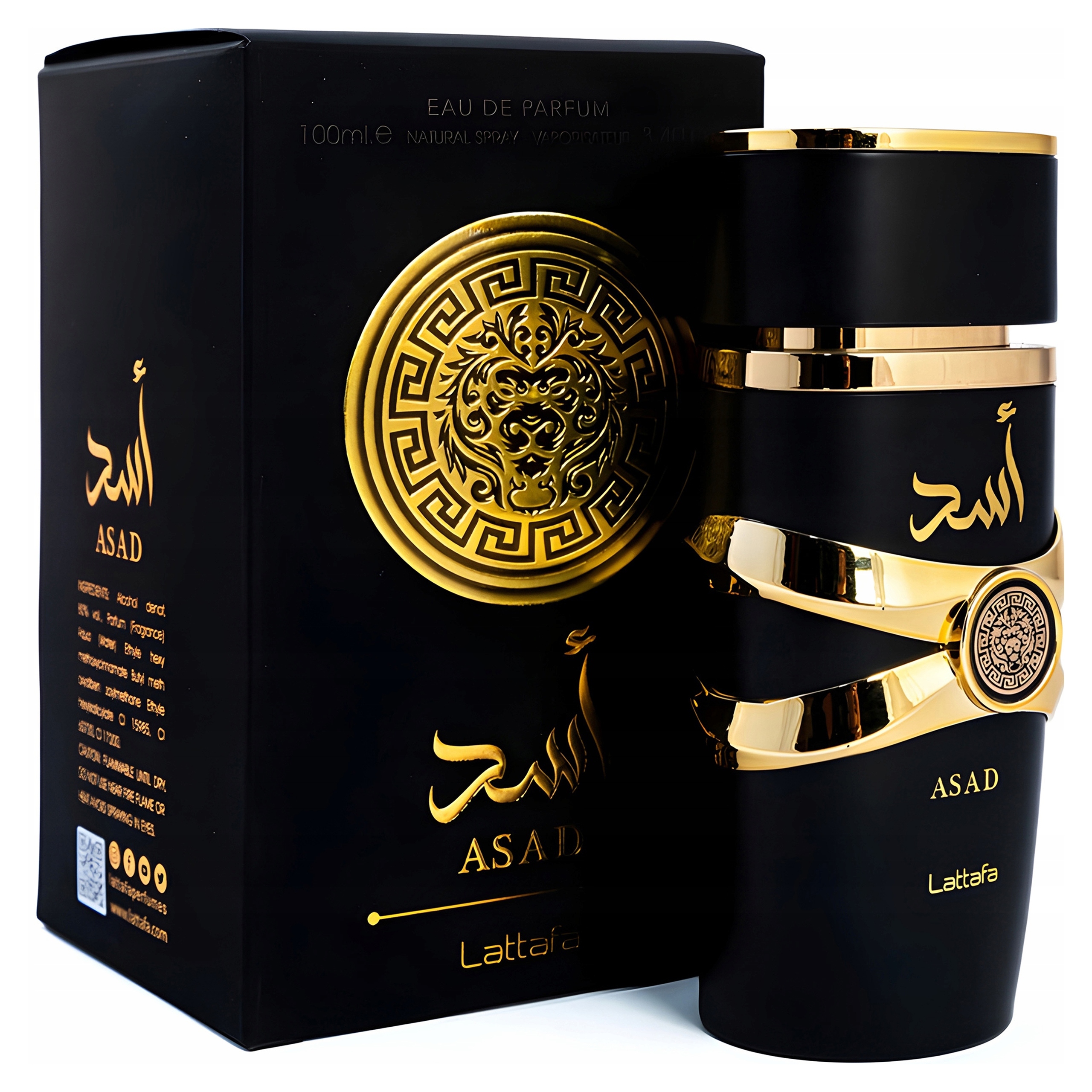 Lattafa Asad 100 ml Silné Arabské Parfémy Neuvěřitelná trvanlivost Projekce