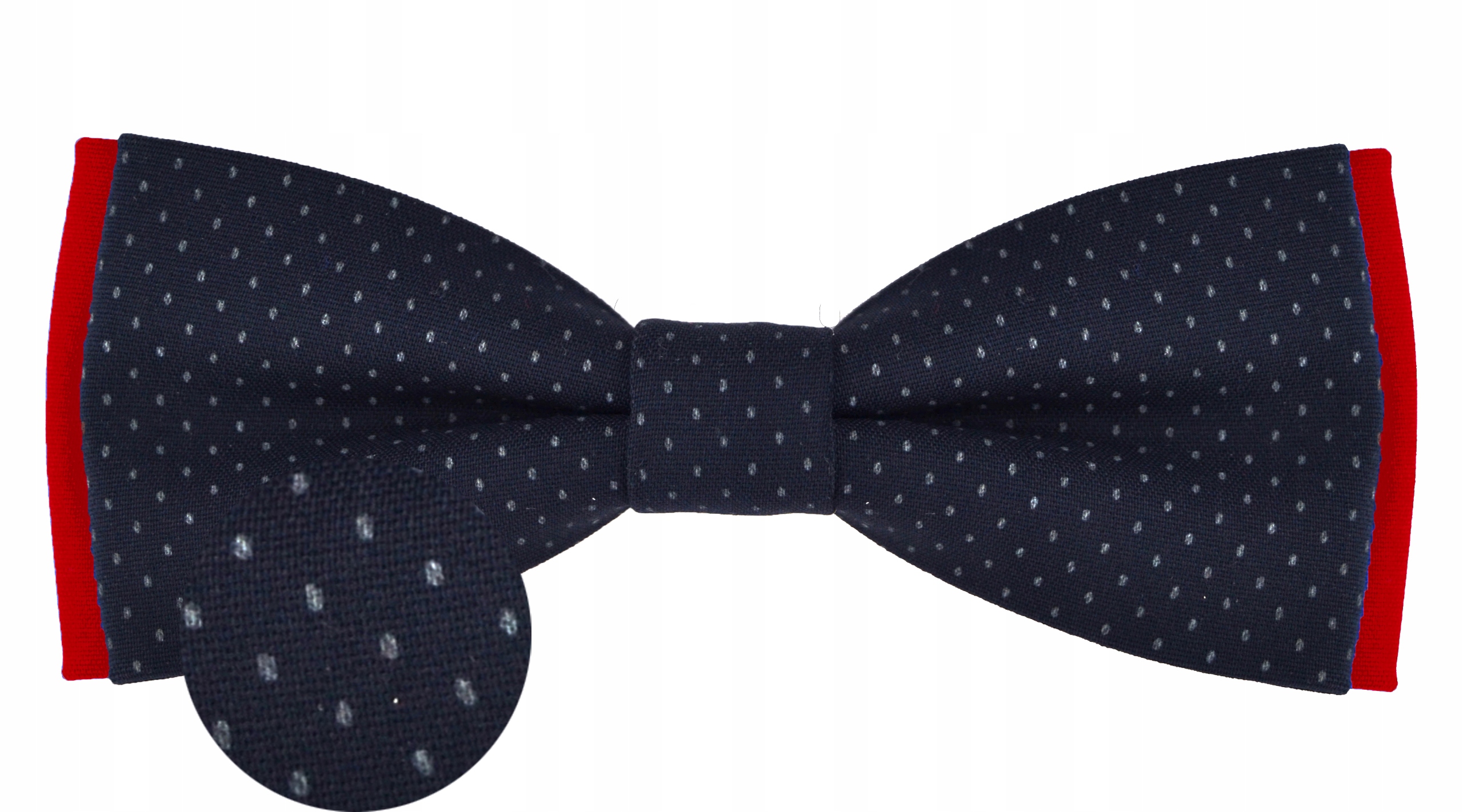 MUCHA MĘSKA muszka wzory kropeczki LORENTO PL