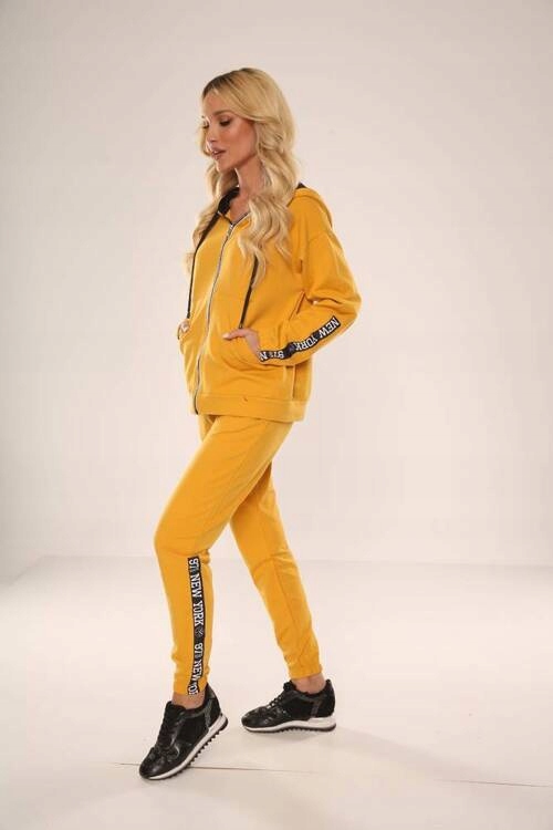 Dámská Teplákovka De Lafense 619 New York bavlna medu