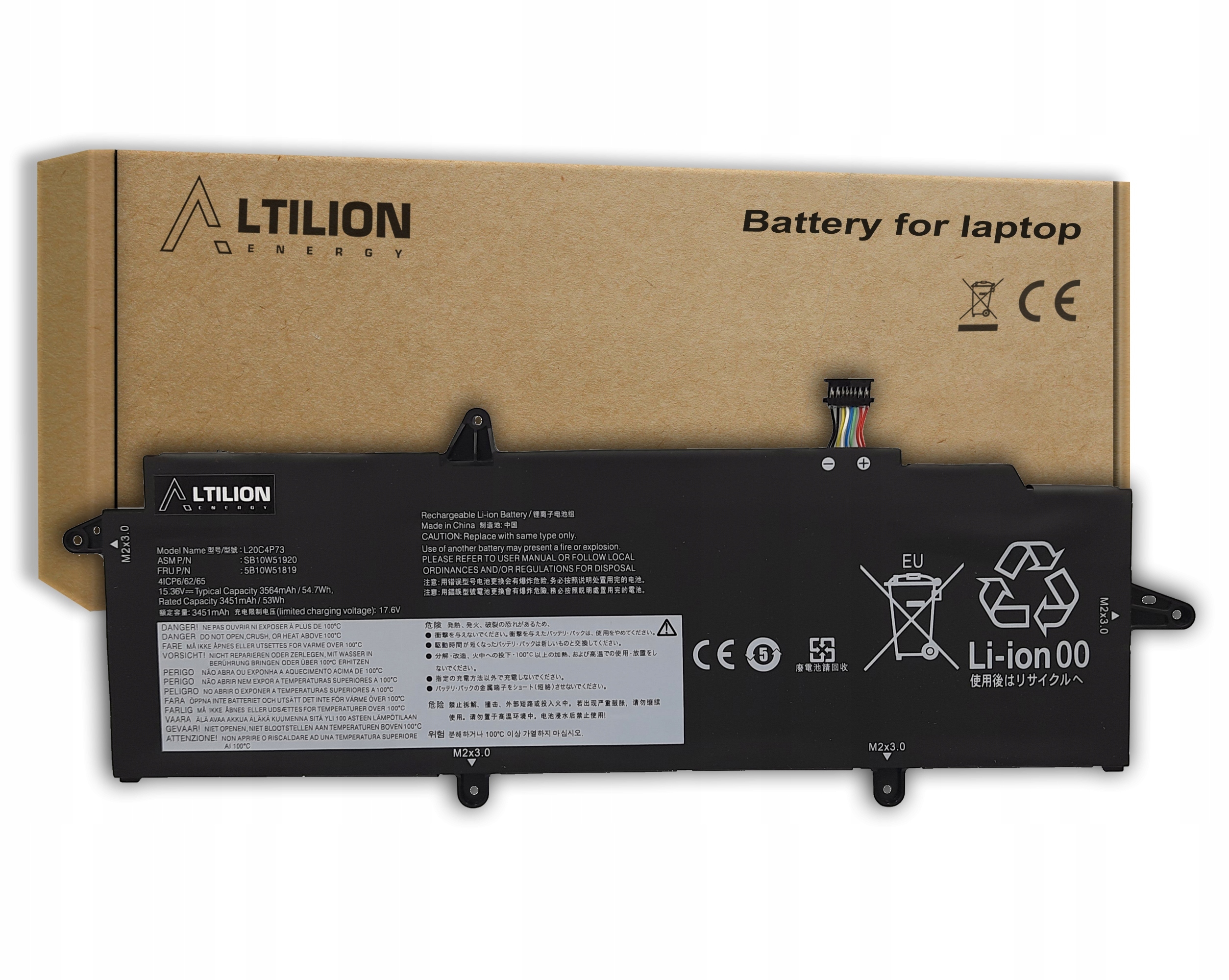 Baterie Altilion Energy L20C4P73 kompatibilní s Lenovo