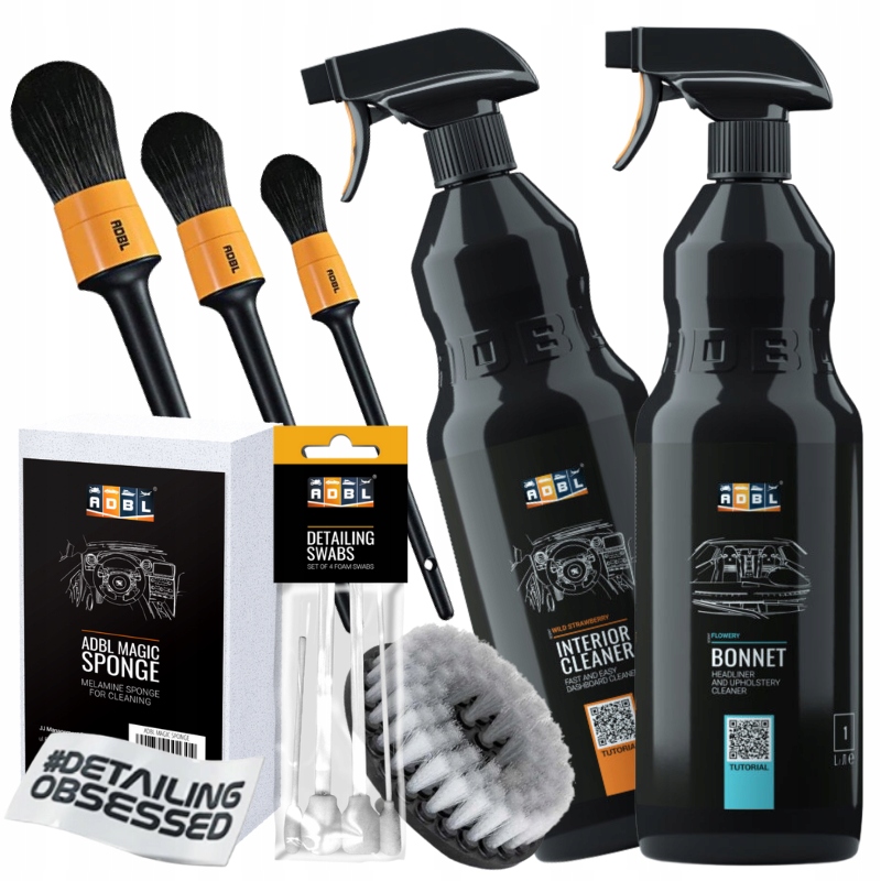 ZESTAW ADBL DO CZYSZCZENIA WNETRZA AKCESORIA