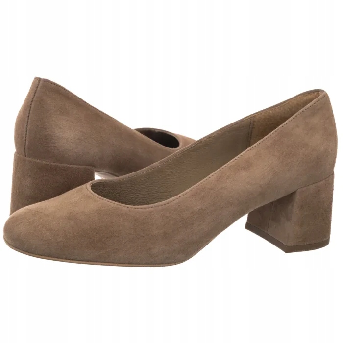 Dámské boty Boty Na Podpatku Ryłko Světle hnědé D5200___ _6TW