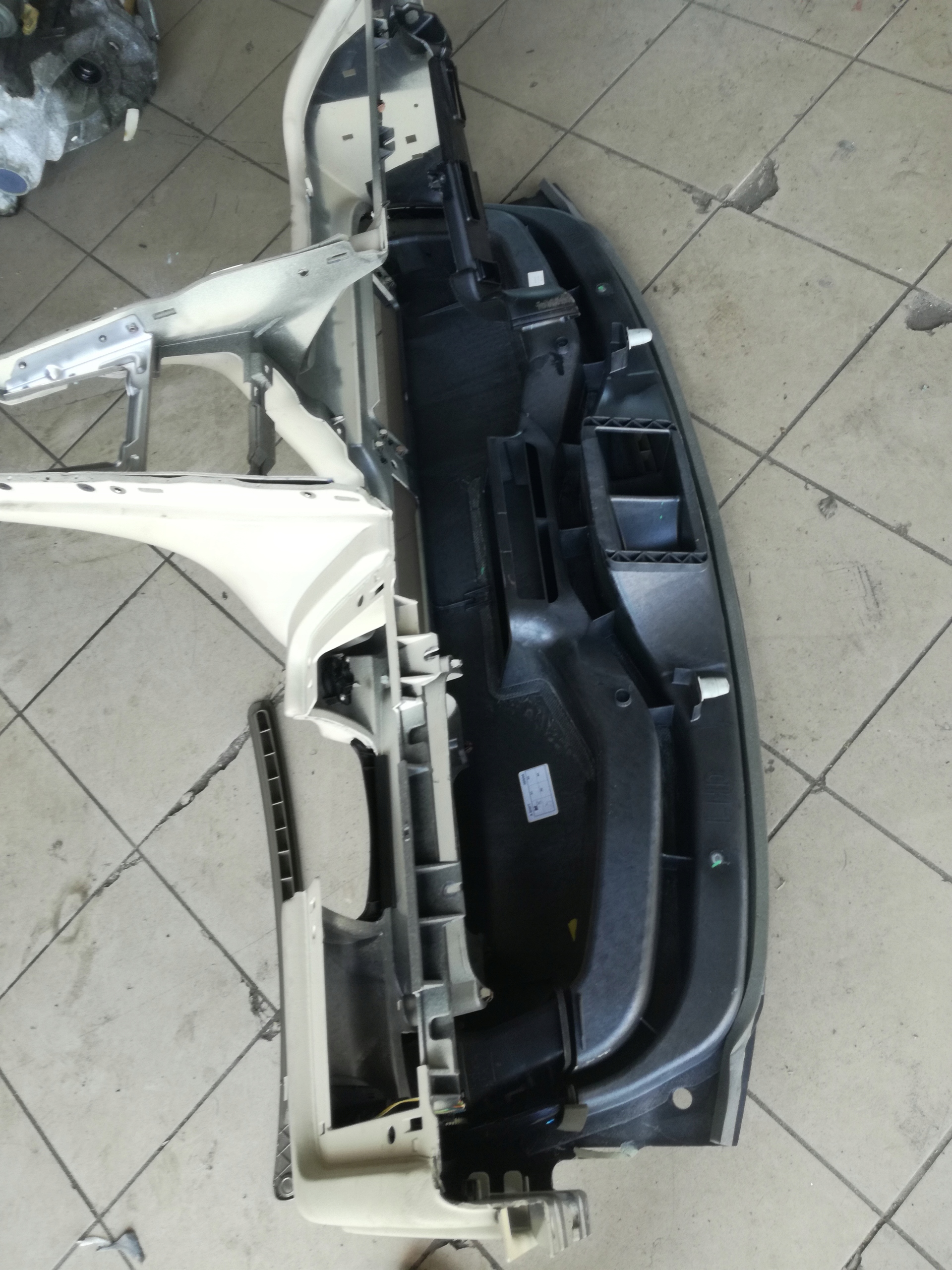 jaguar 2001 - 2009 год консоль торпеда