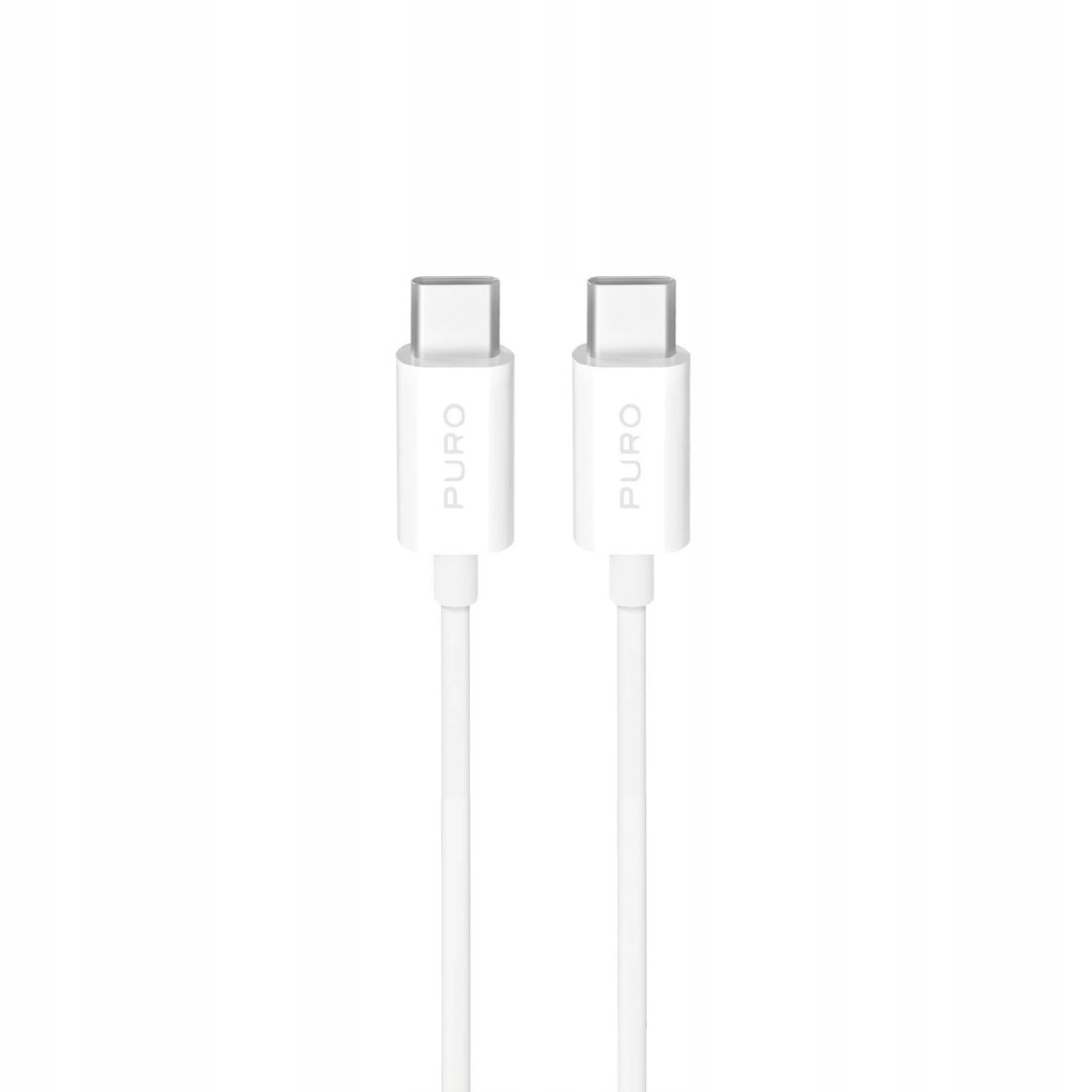 Kabel Puro Tpe 25W Usb-c Usb-c 3m biały
