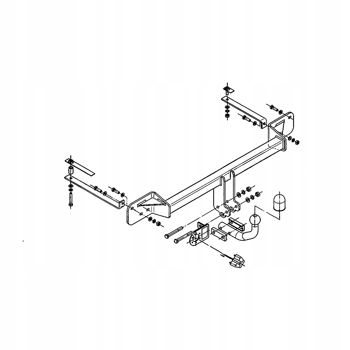 Hak holowniczy Fiat Punto III 199 3 Hatchback 12-18 MODUŁ WIĄZKA 13 PIN Producent Steinhof
