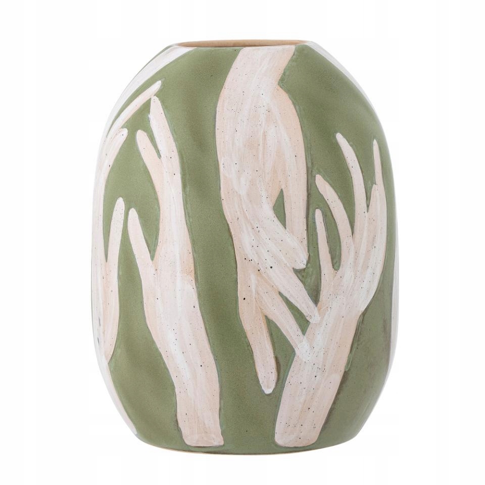 Bloomingville Adalena Váza na kvety 30,5 cm zelená