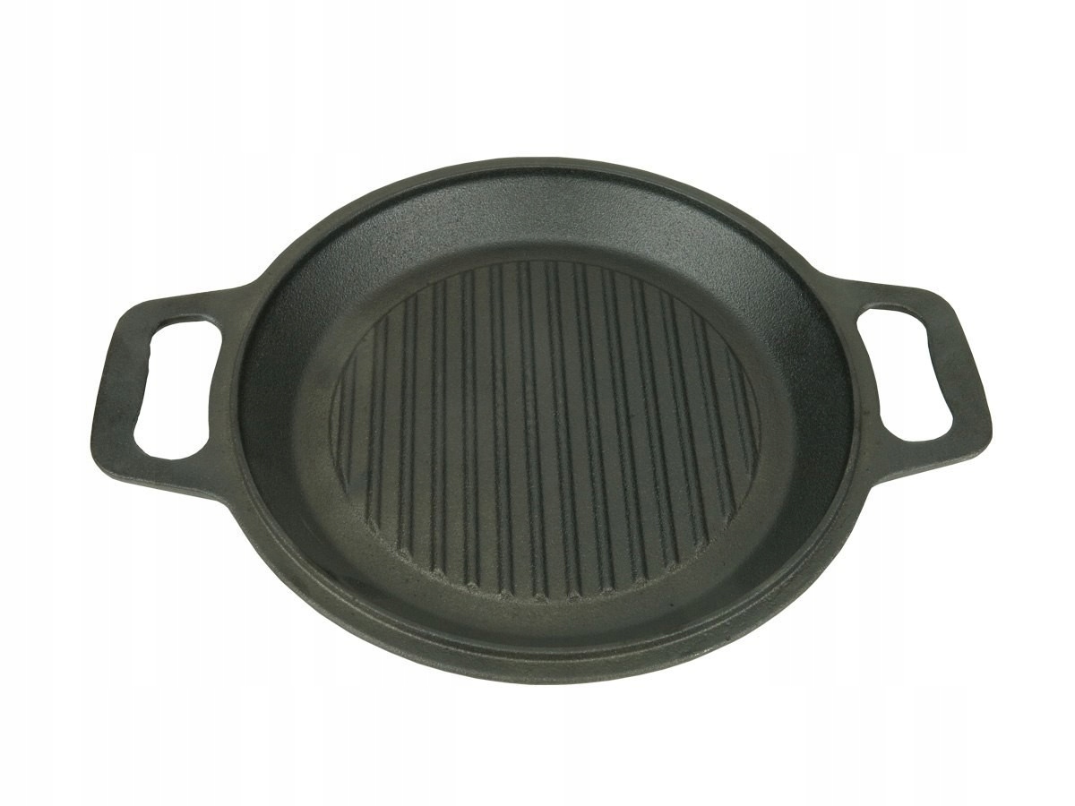 KOCIOŁEK ŻELIWNY 8 L GARNEK 2W1 PATELNIA GRILLOWA Marka Rossner