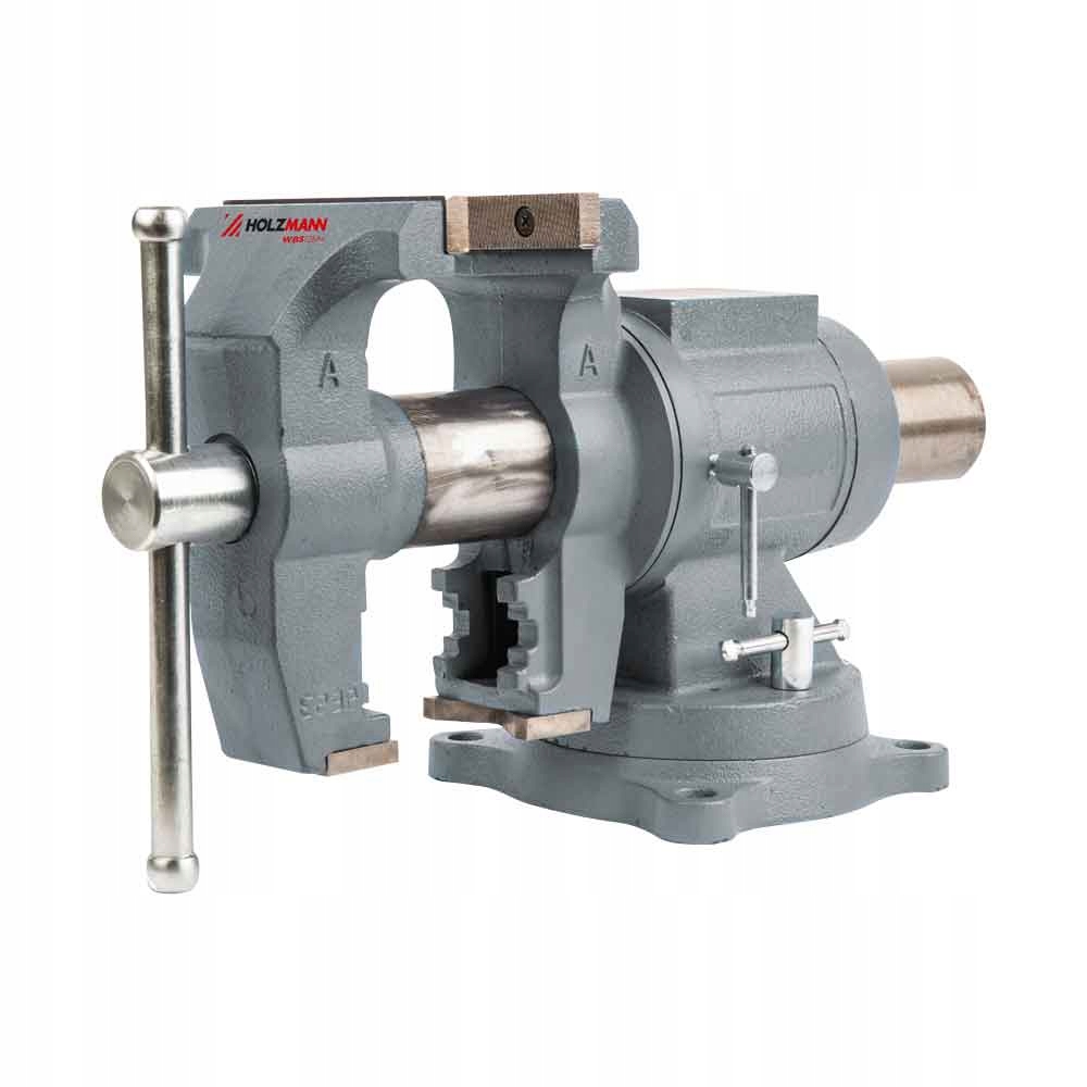 Stolový otočný zámečnický svěrák s kovadlinou, strojní kovadlina 125 mm